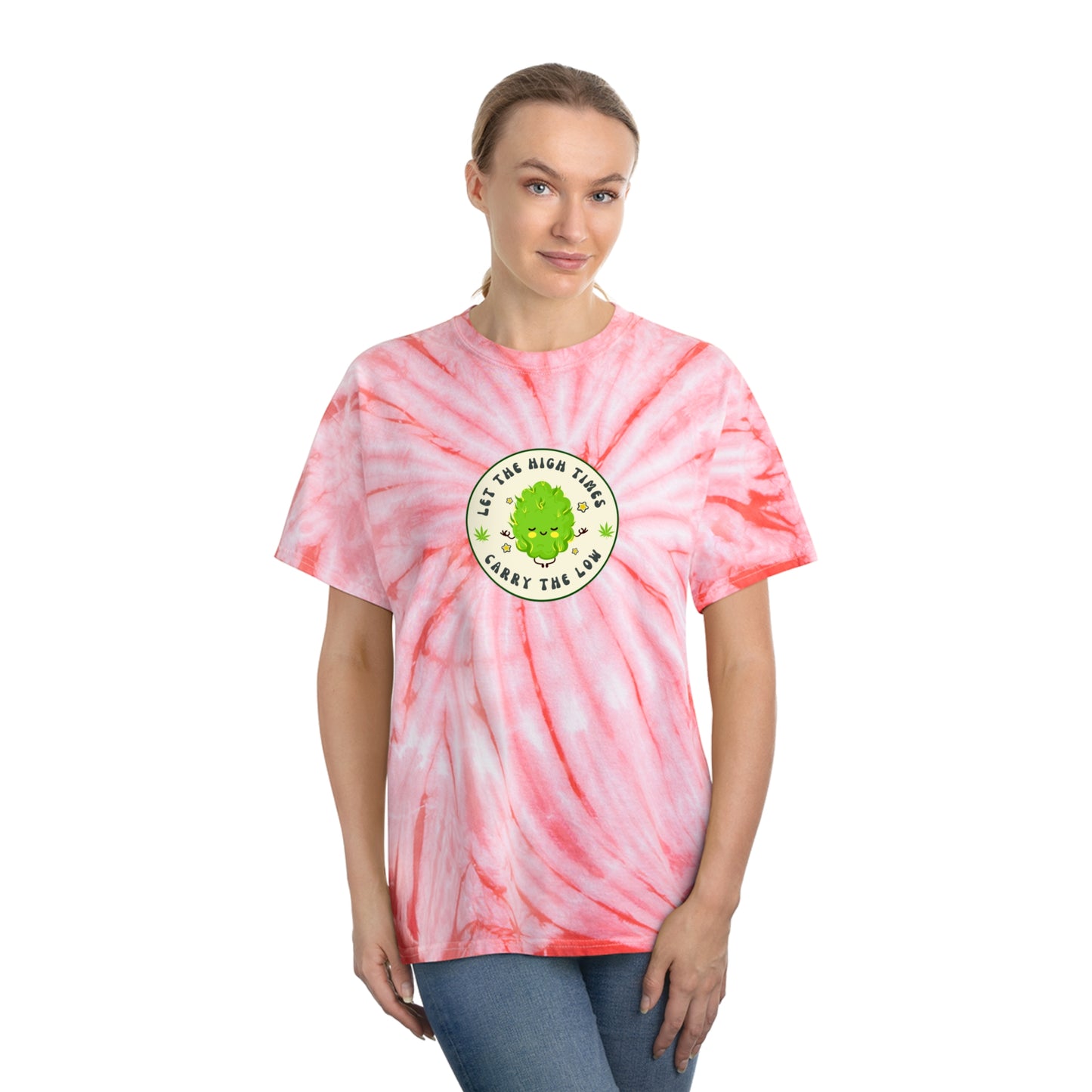 Tie-Dye Tee, Cyclone - Let the High Times Carry the Low