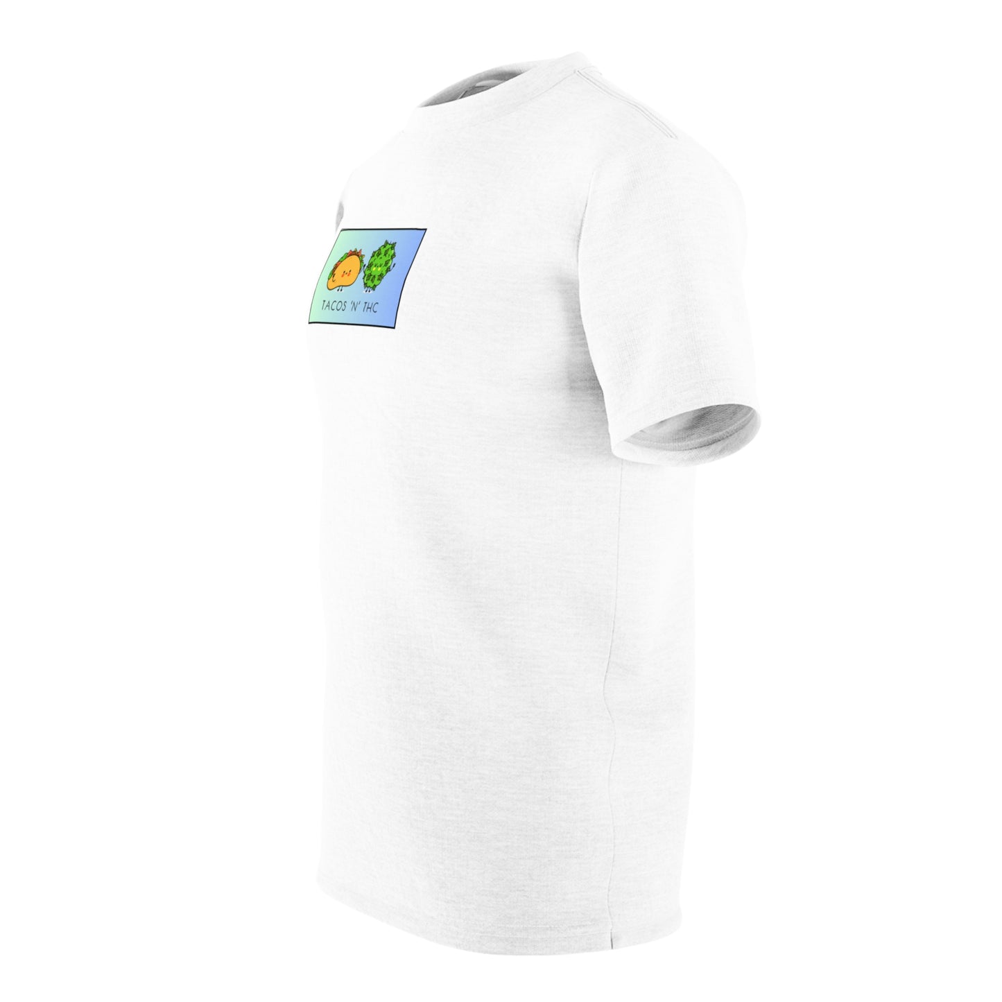 T-Shirt - Tacos and THC Unisex Cut & Sew Tee