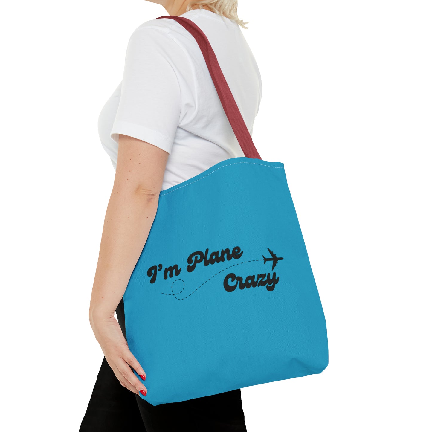 I'm Plane Crazy Carry on Travel Tote Bag (AOP)