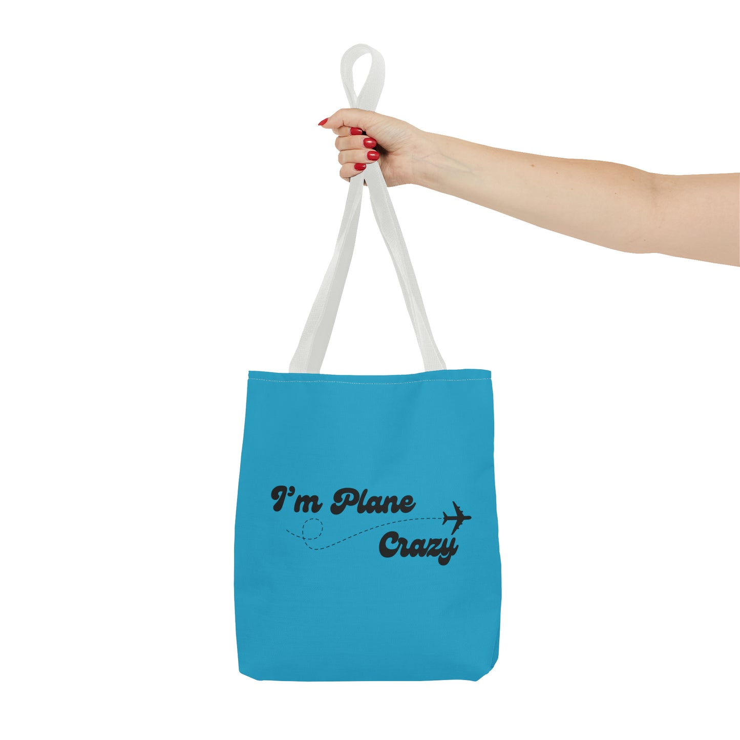 I'm Plane Crazy Carry on Travel Tote Bag (AOP)