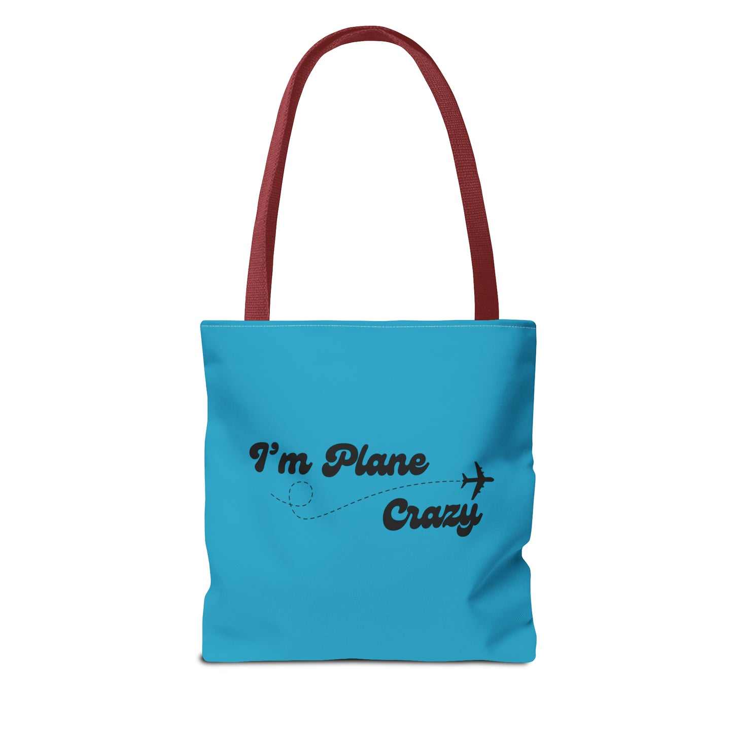 I'm Plane Crazy Carry on Travel Tote Bag (AOP)