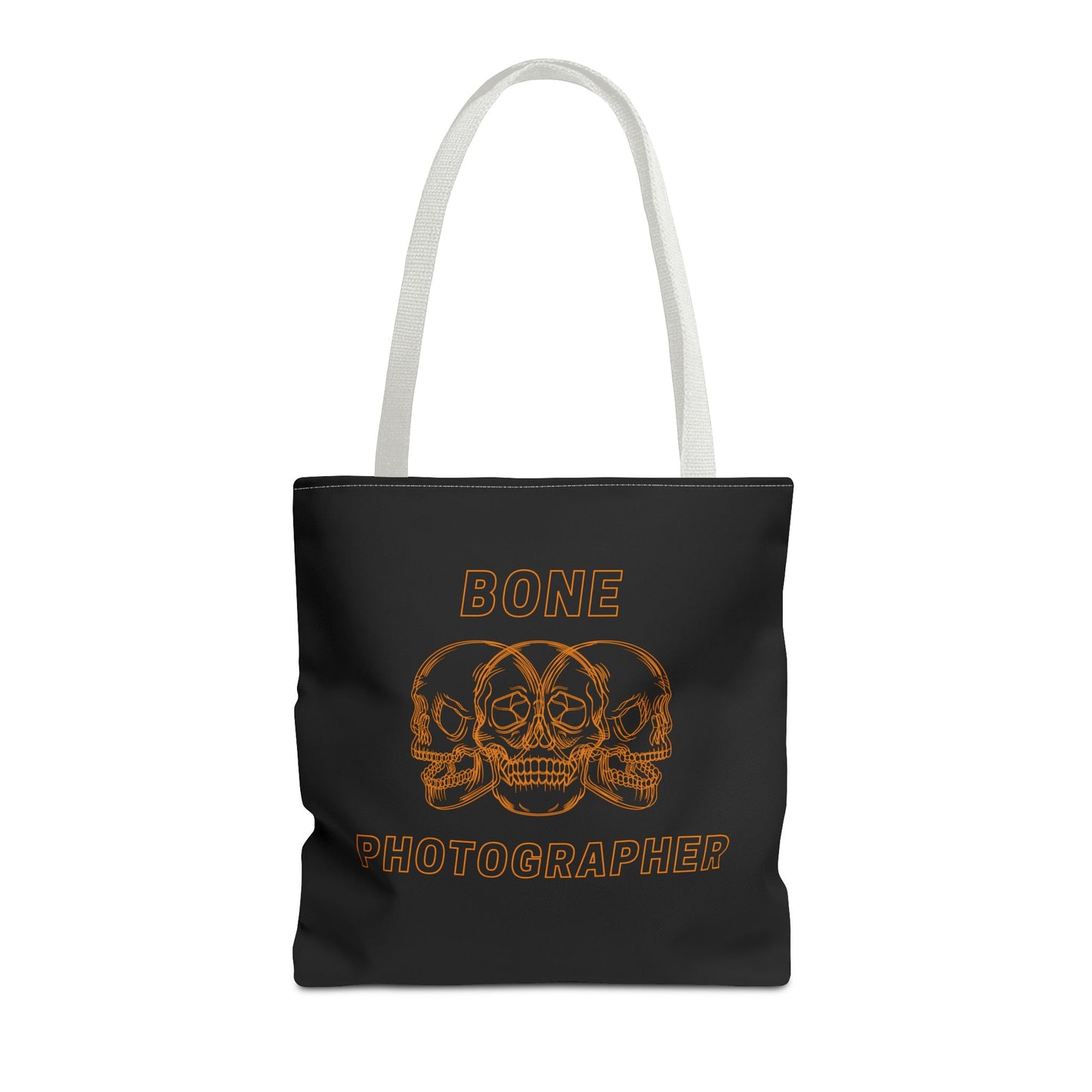 Bone Photographer Black Tote Bag