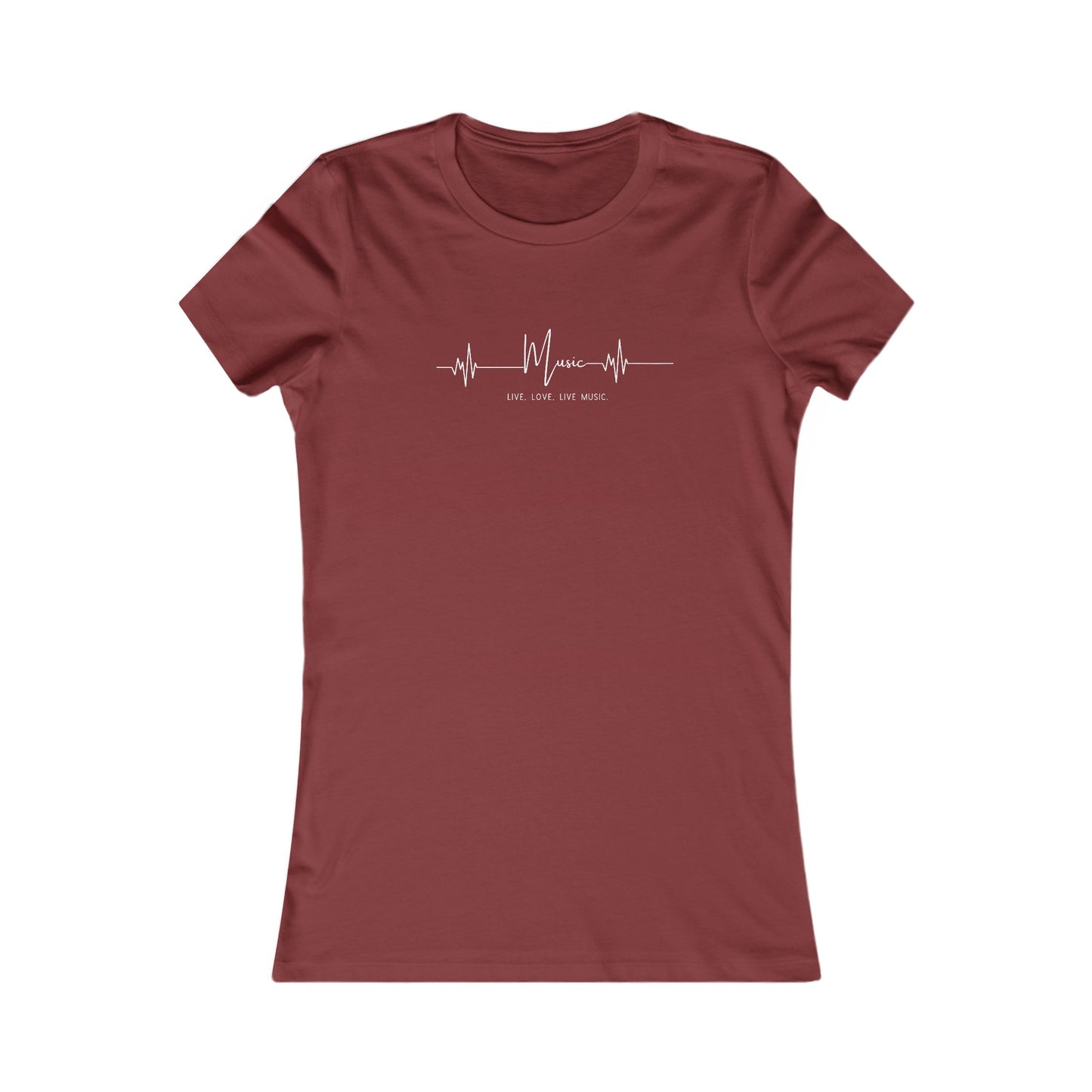 Live Love Live Music Women's Favorite Tee