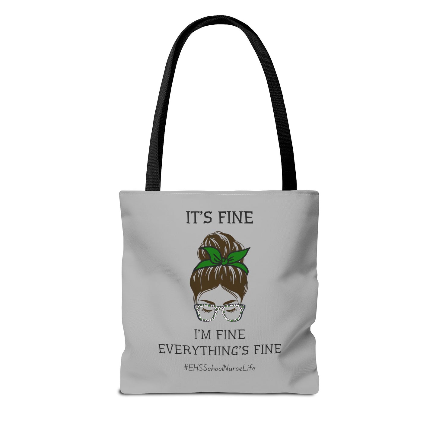 EHS SCHOOL NURSE LIFE GREY Tote Bag (AOP)