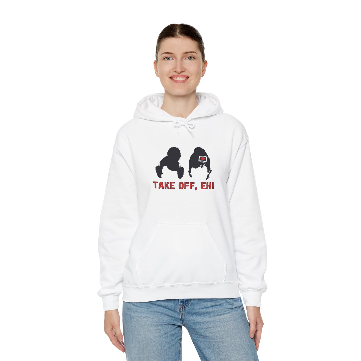 Take Off, Eh! Unisex Heavy Blend™ Hooded Sweatshirt