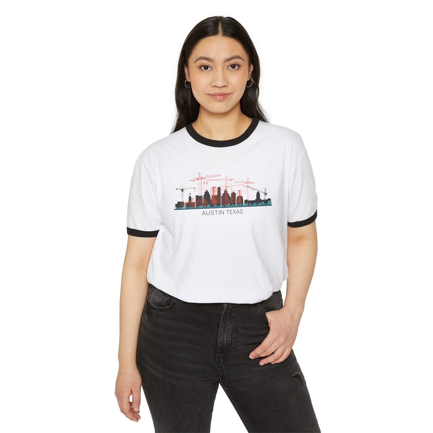 Austin Skyline Unisex Cotton T-Shirt