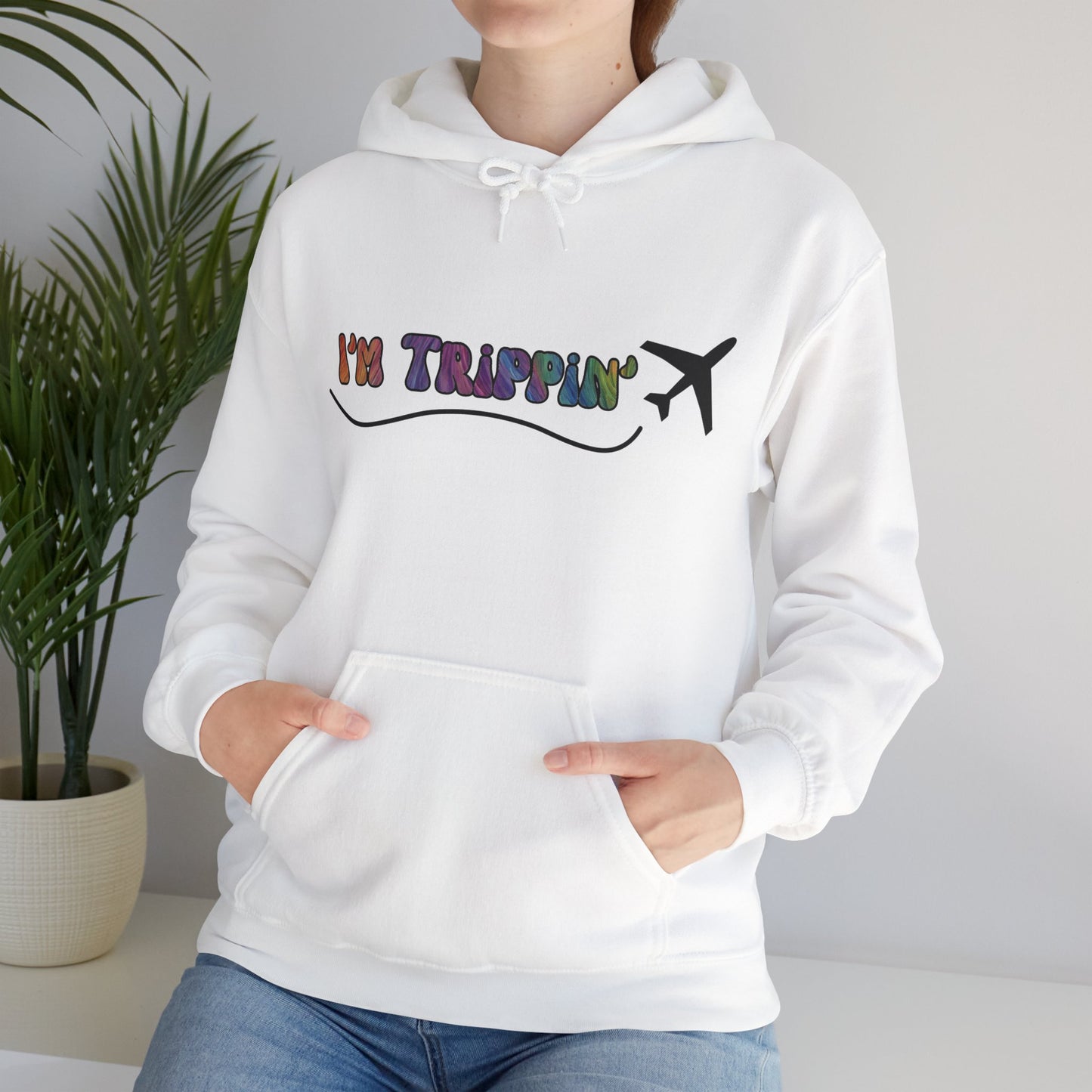 I'm Trippin' Unisex Heavy Blend™ Hooded Sweatshirt