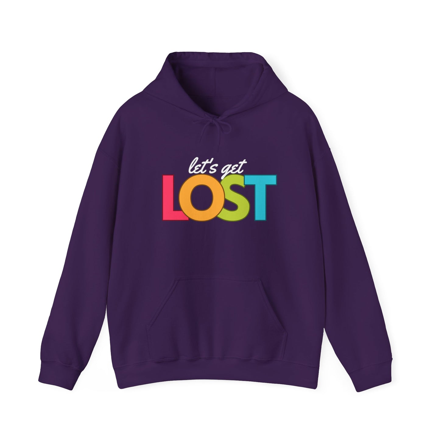 Let's Get Lost Unisex Heavy Blend™ Hooded Sweatshirt