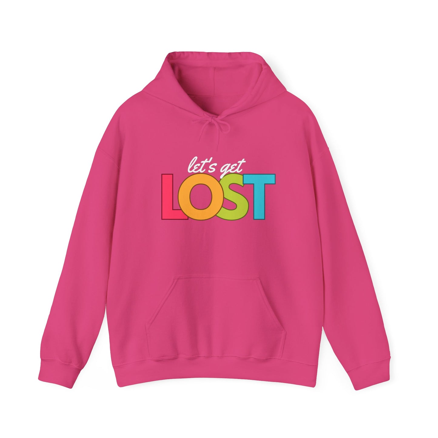 Let's Get Lost Unisex Heavy Blend™ Hooded Sweatshirt