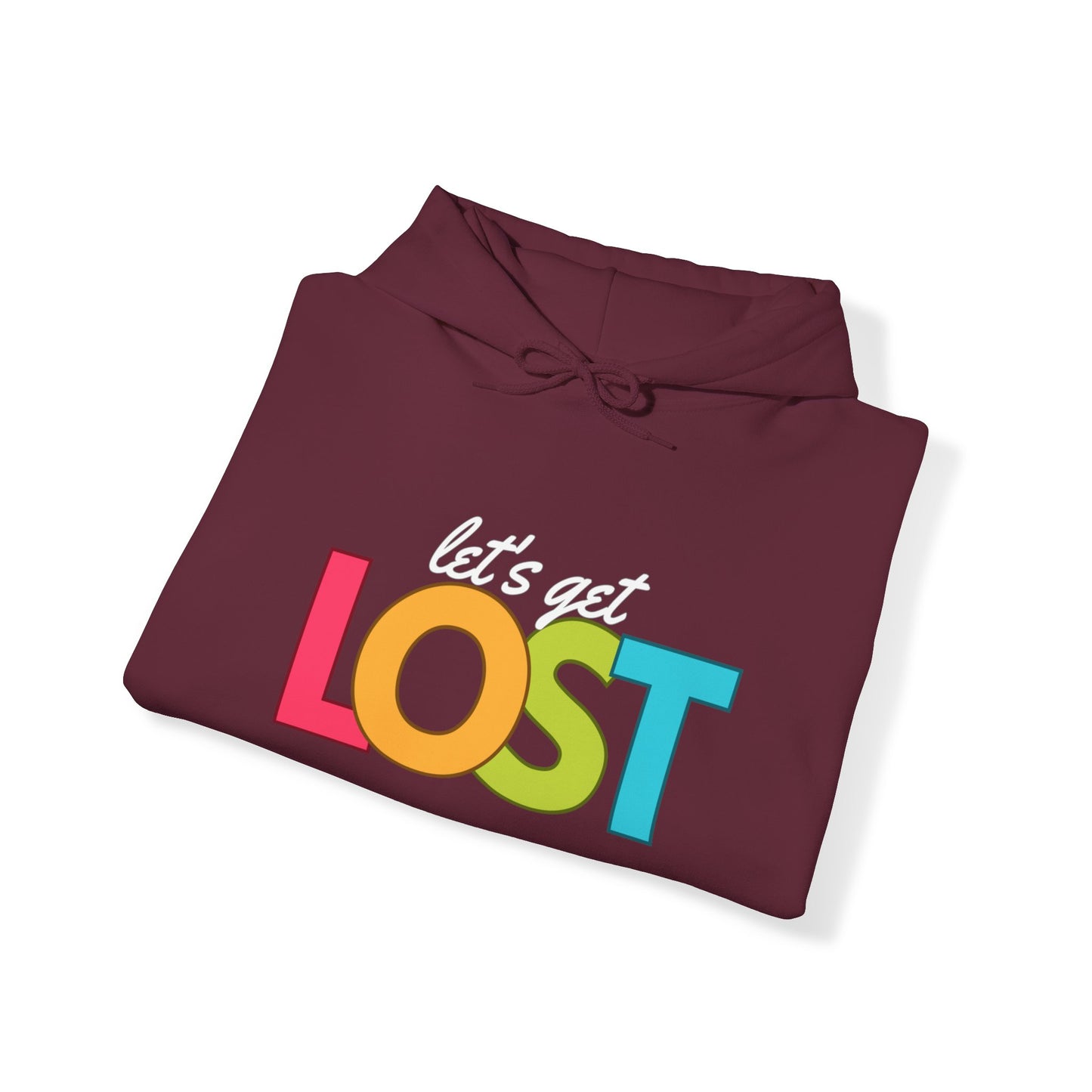 Let's Get Lost Unisex Heavy Blend™ Hooded Sweatshirt