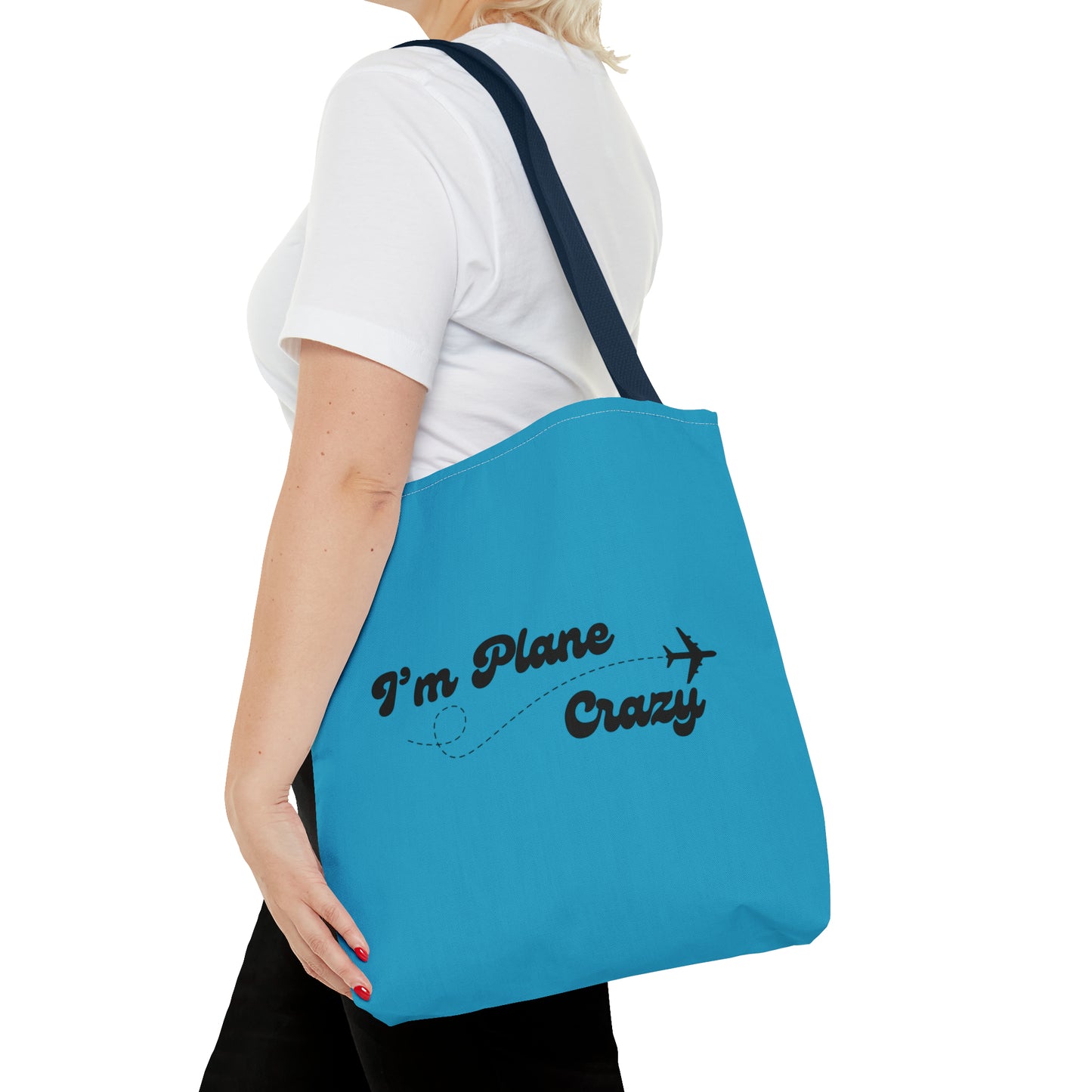 I'm Plane Crazy Carry on Travel Tote Bag (AOP)