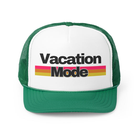 Vacation Mode Trucker Caps