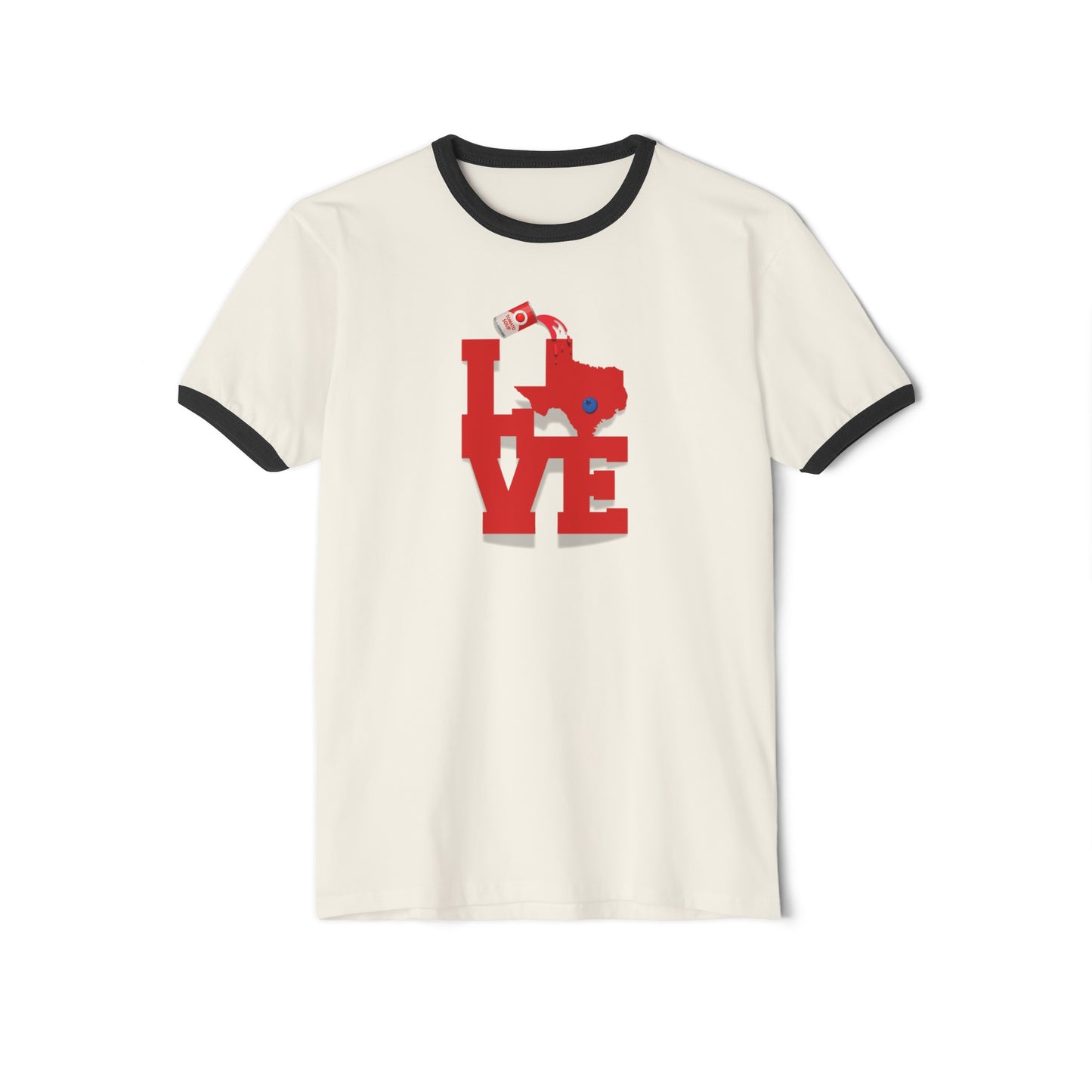 Love Austin Texas Unisex Cotton T-Shirt