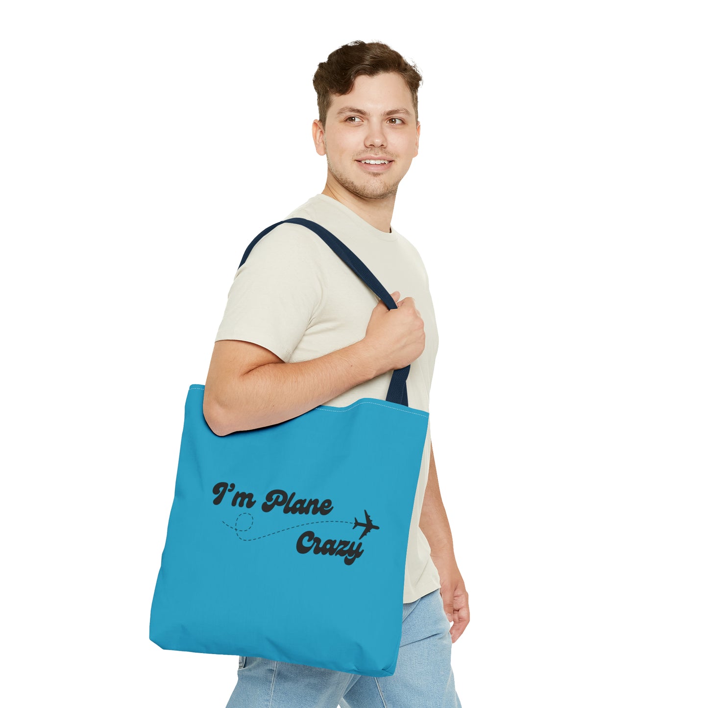 I'm Plane Crazy Carry on Travel Tote Bag (AOP)