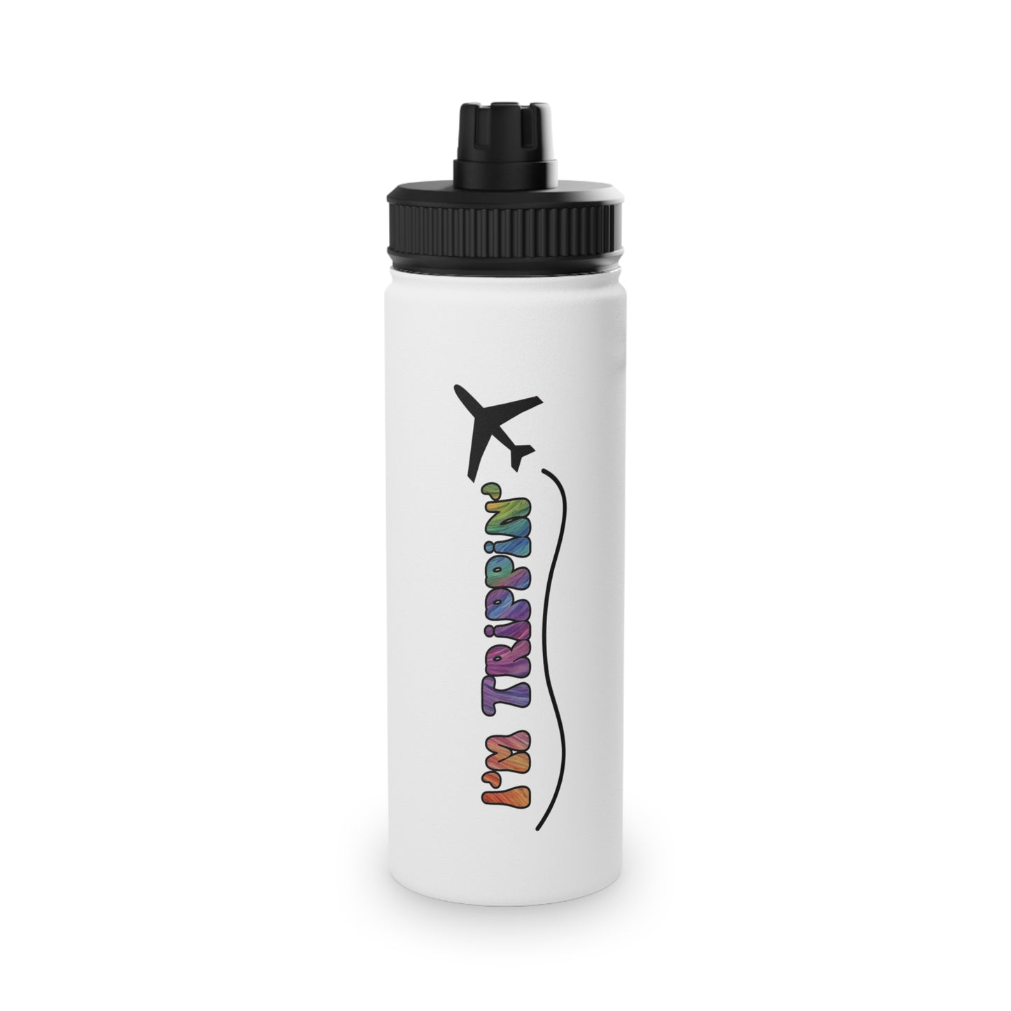 Stainless Steel Water Bottle, Sports Lid