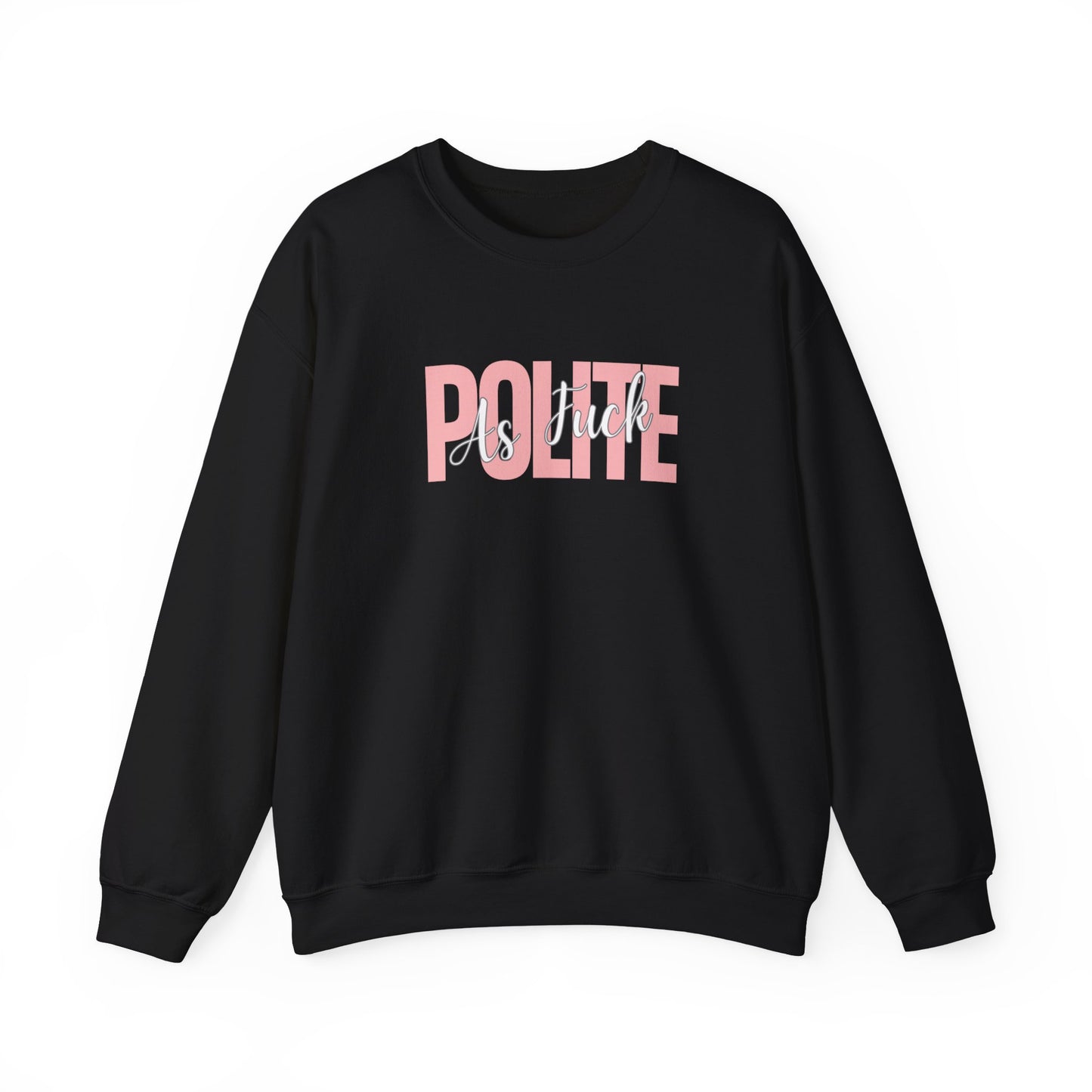 Polite AF Travel Unisex Heavy Blend™ Crewneck Sweatshirt