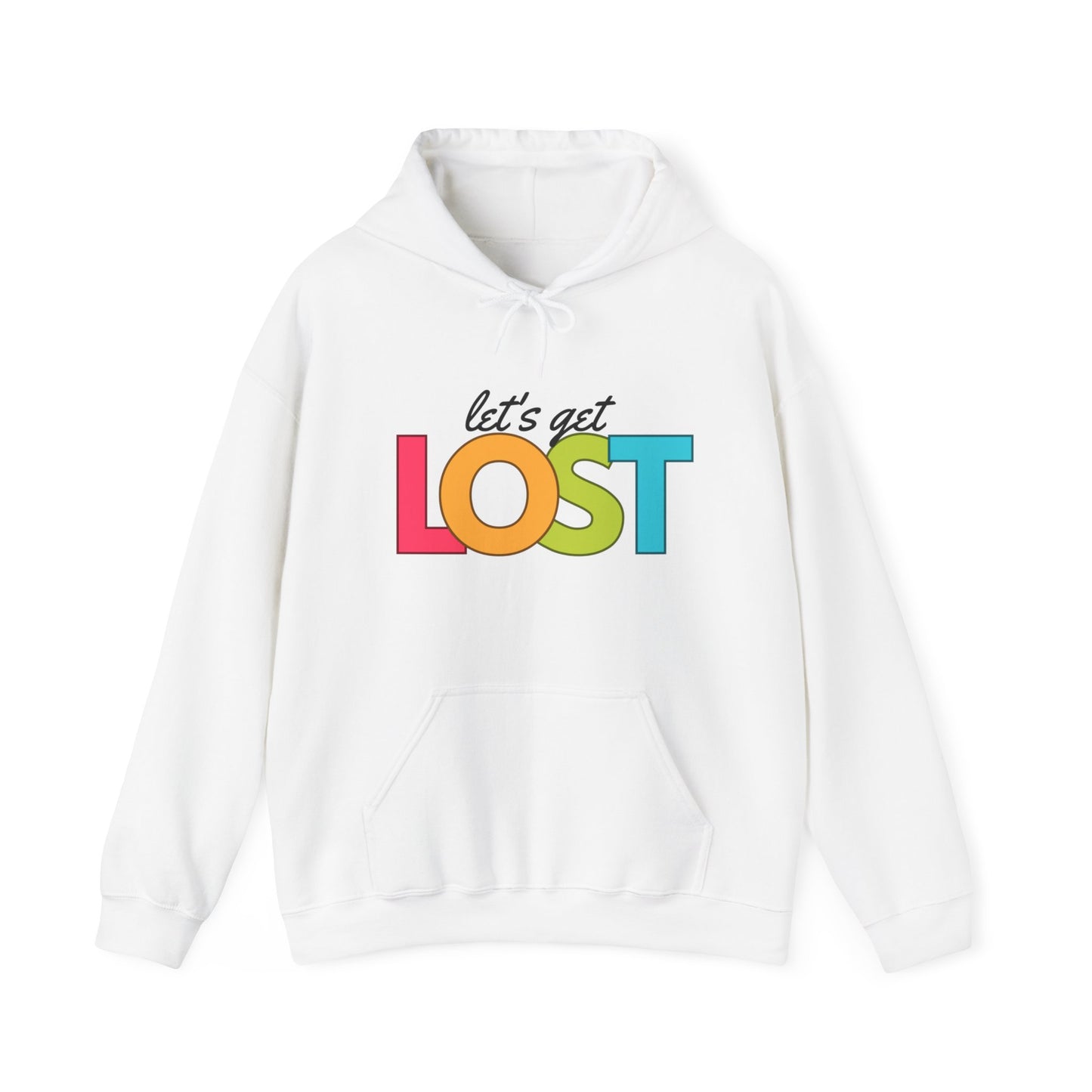 Let's Get Lost Unisex Heavy Blend™ Hooded Sweatshirt