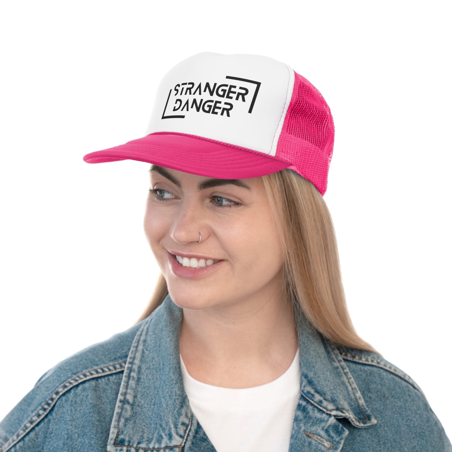 Stranger Danger Trucker Caps