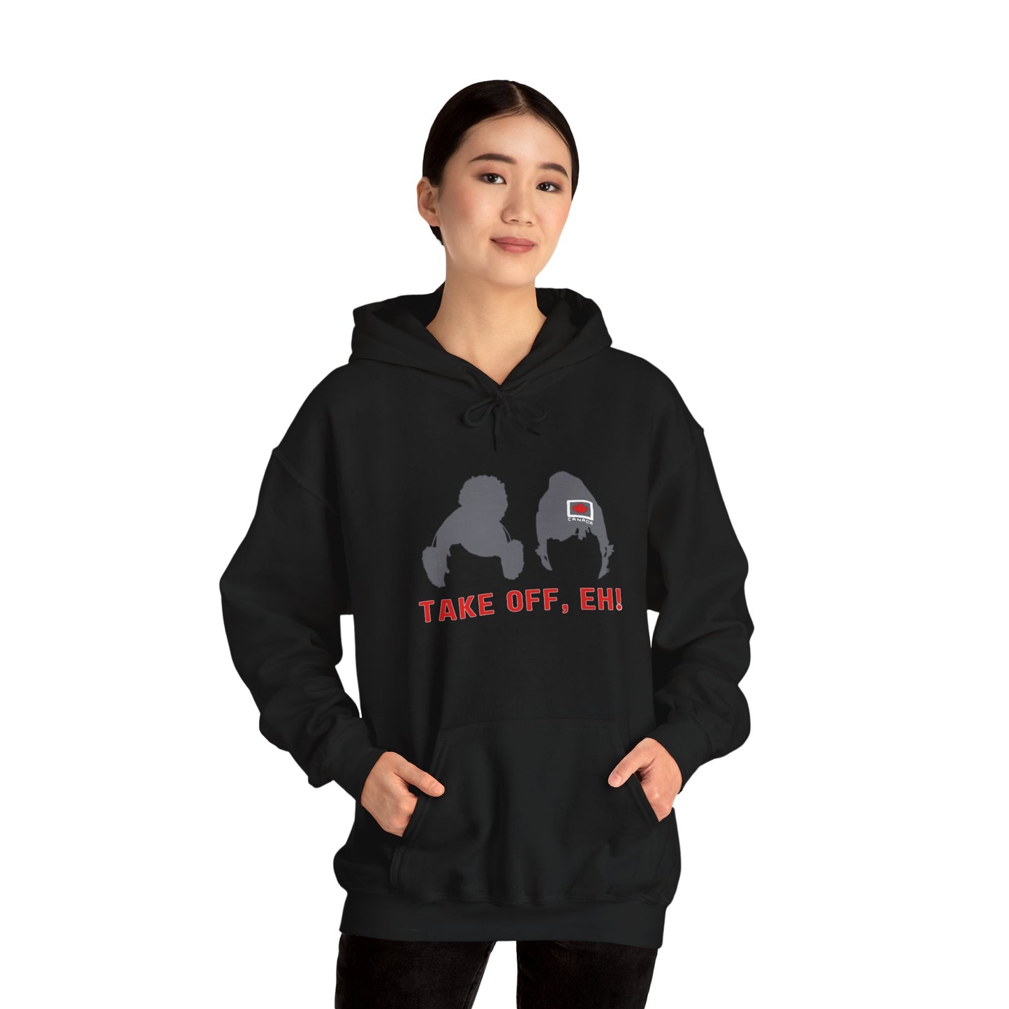 Take Off, Eh! Unisex Heavy Blend™ Hooded Sweatshirt