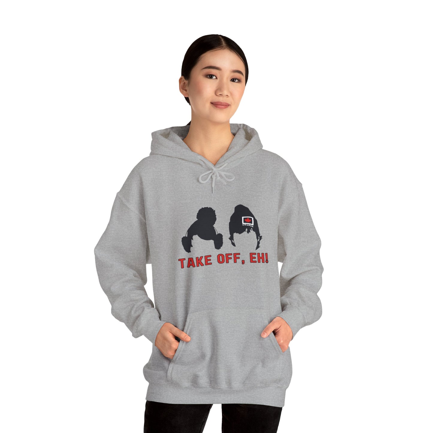 Take Off, Eh! Unisex Heavy Blend™ Hooded Sweatshirt