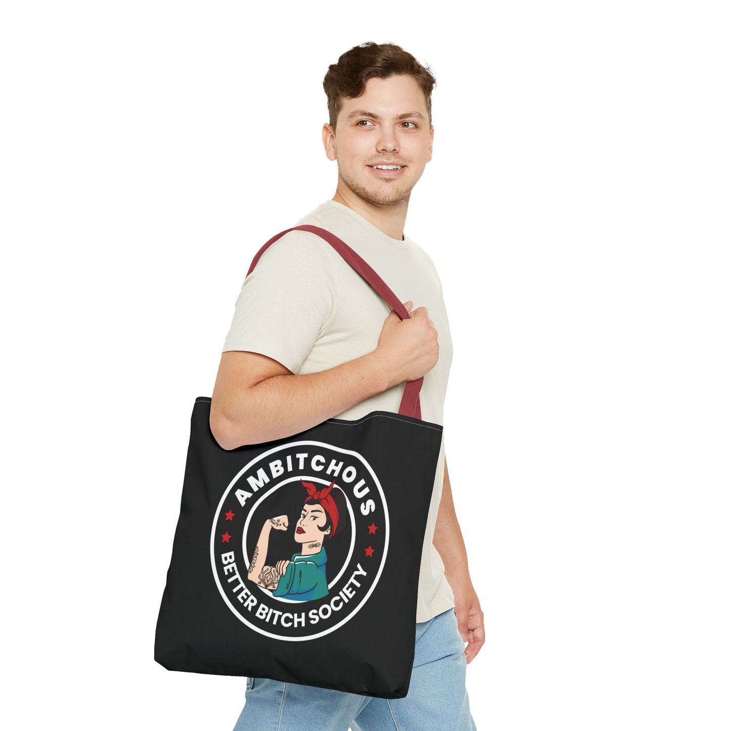 Ambitchous Tote Bag, for the Better Bitch Society