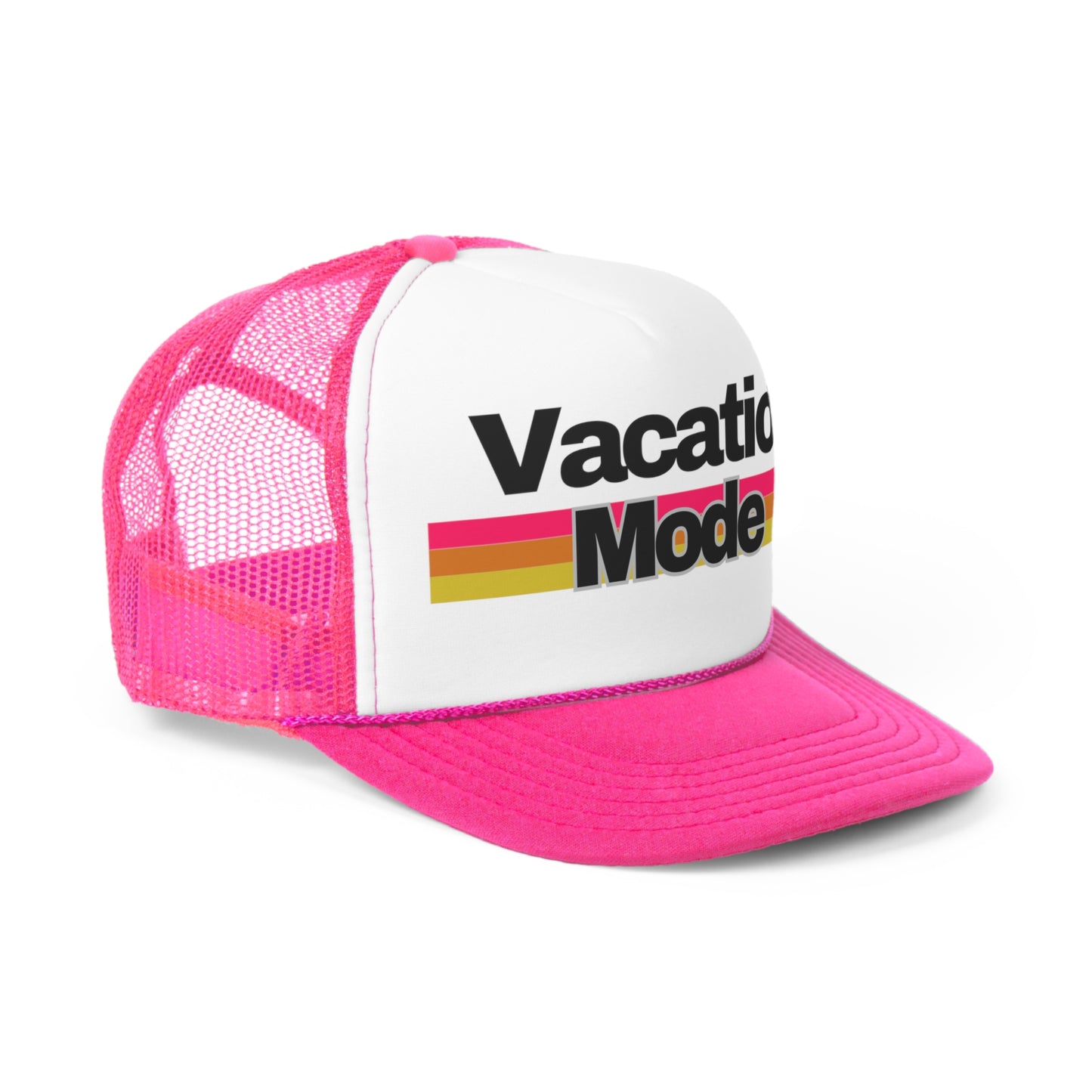 Vacation Mode Trucker Caps