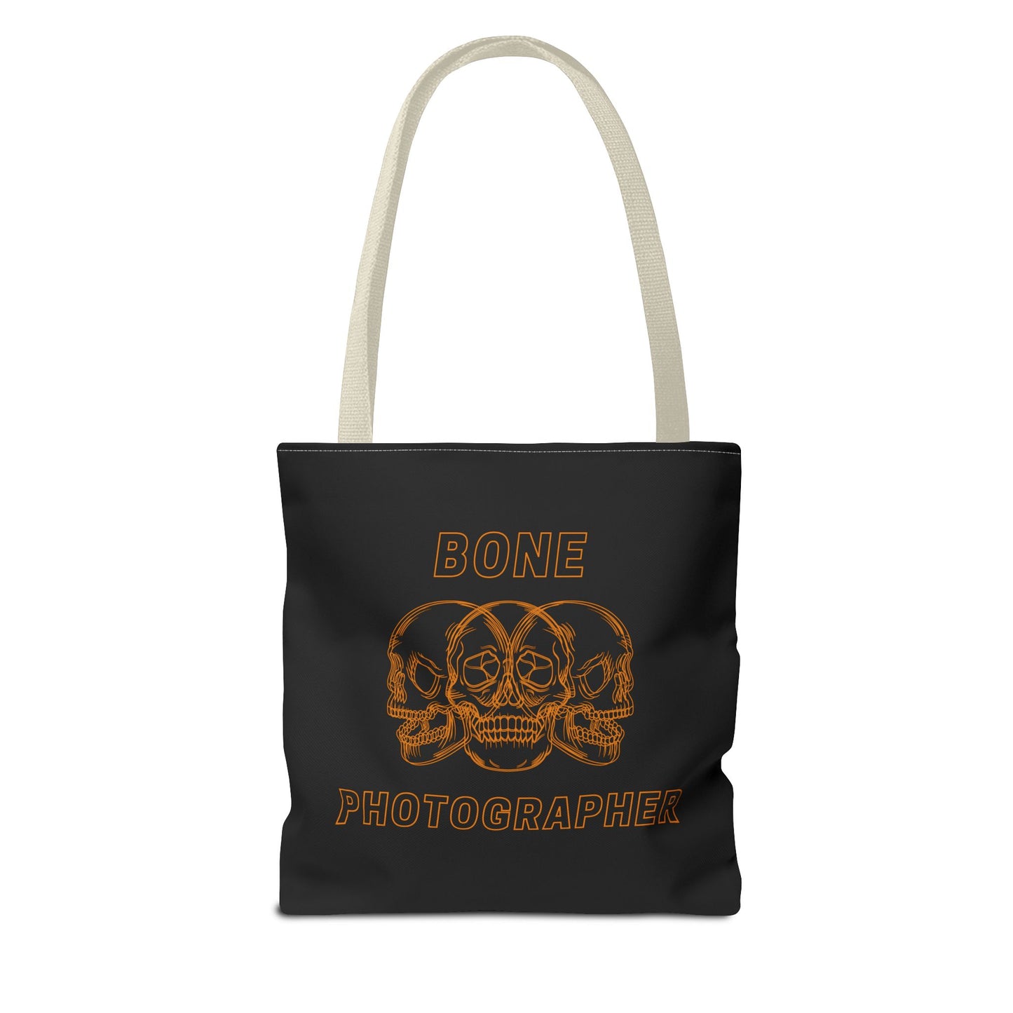 Bone Photographer Black Tote Bag