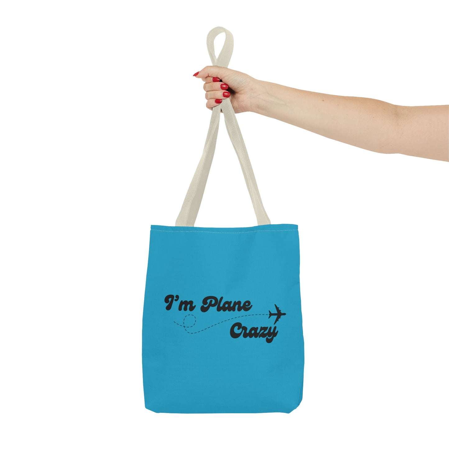 I'm Plane Crazy Carry on Travel Tote Bag (AOP)