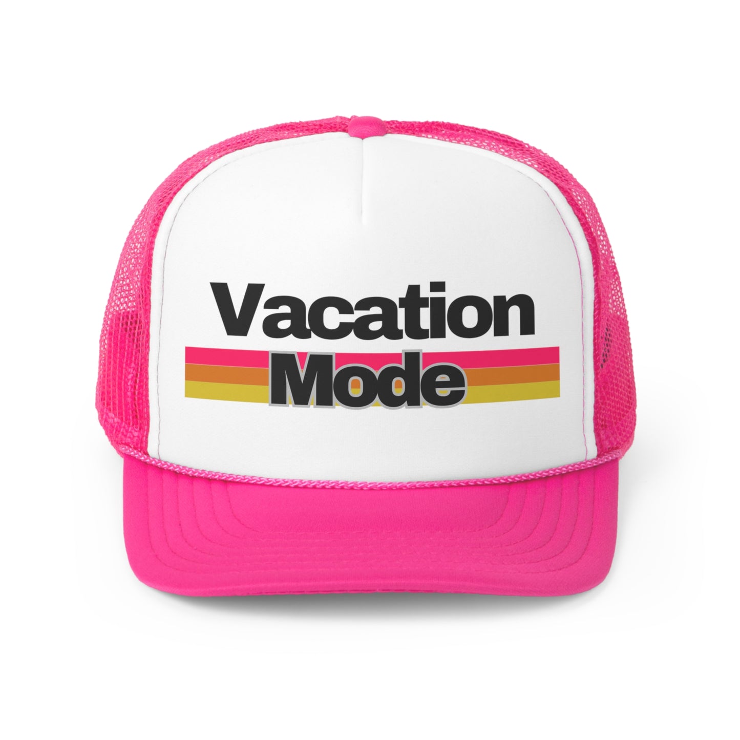 Vacation Mode Trucker Caps