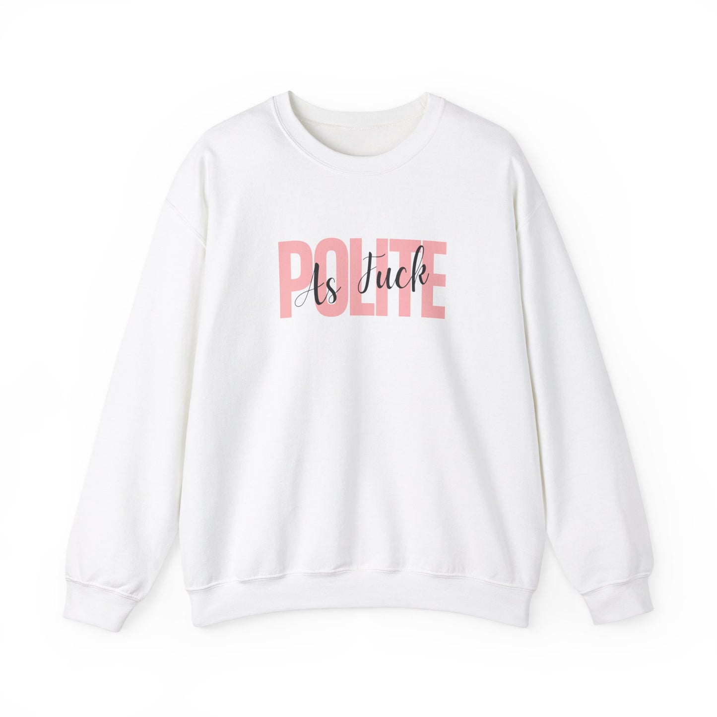 Polite AF Travel Unisex Heavy Blend™ Crewneck Sweatshirt