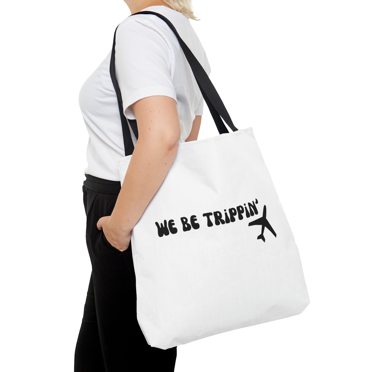 We Be Trippin Carry On Travel Tote Bag (AOP)