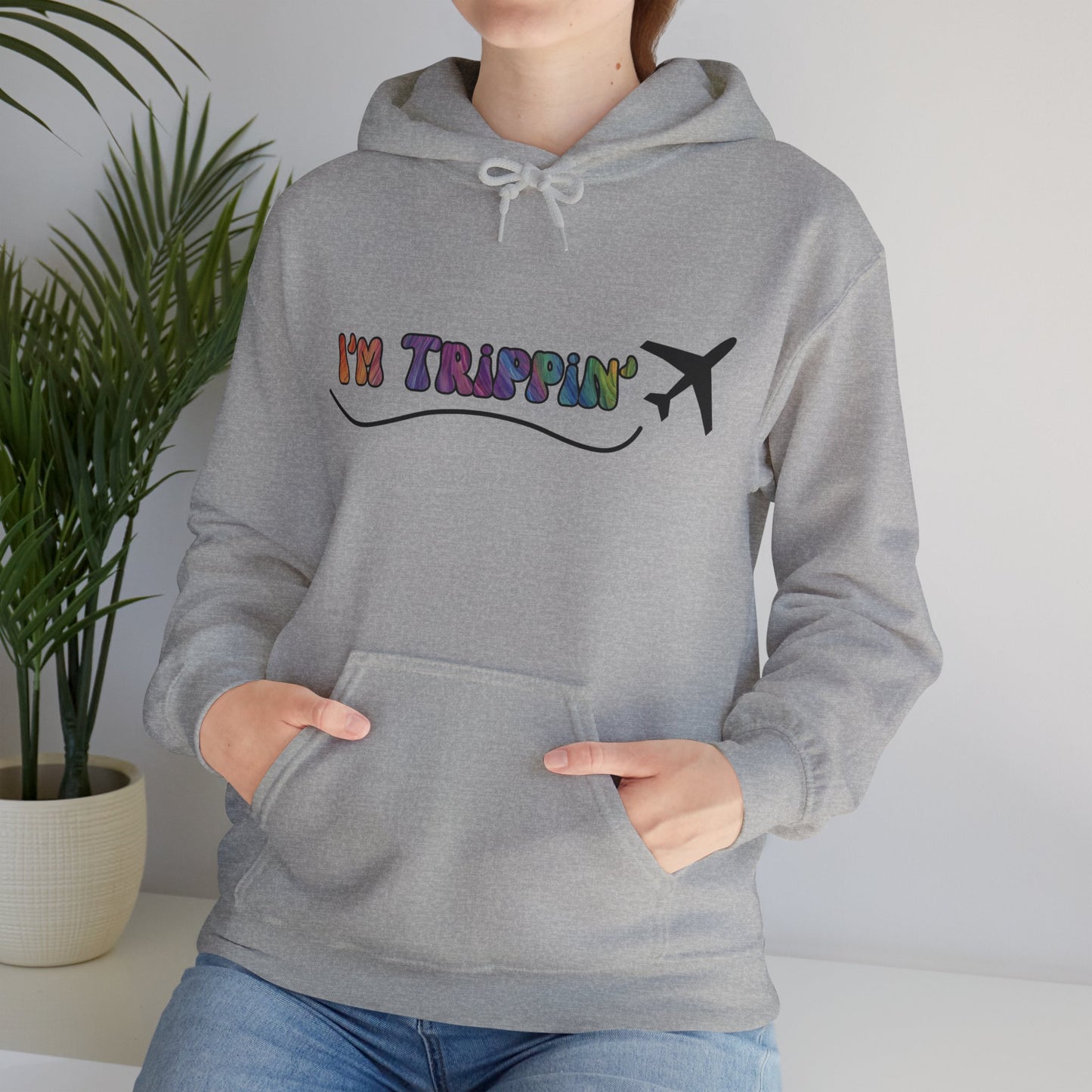 I'm Trippin' Unisex Heavy Blend™ Hooded Sweatshirt