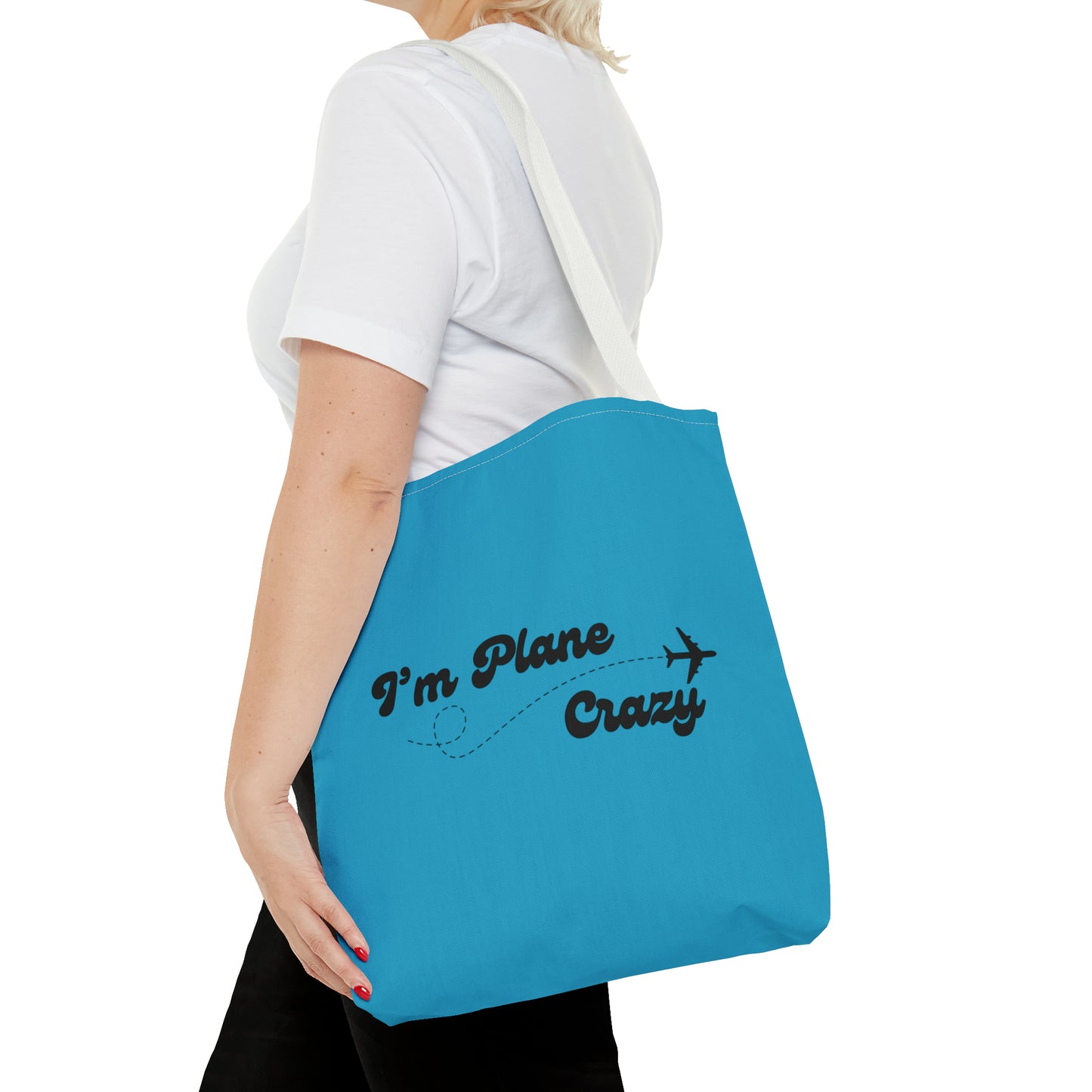 I'm Plane Crazy Carry on Travel Tote Bag (AOP)