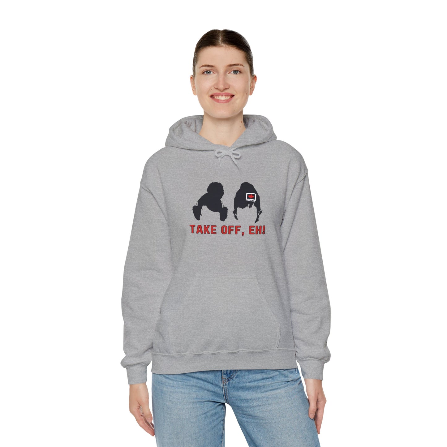 Take Off, Eh! Unisex Heavy Blend™ Hooded Sweatshirt