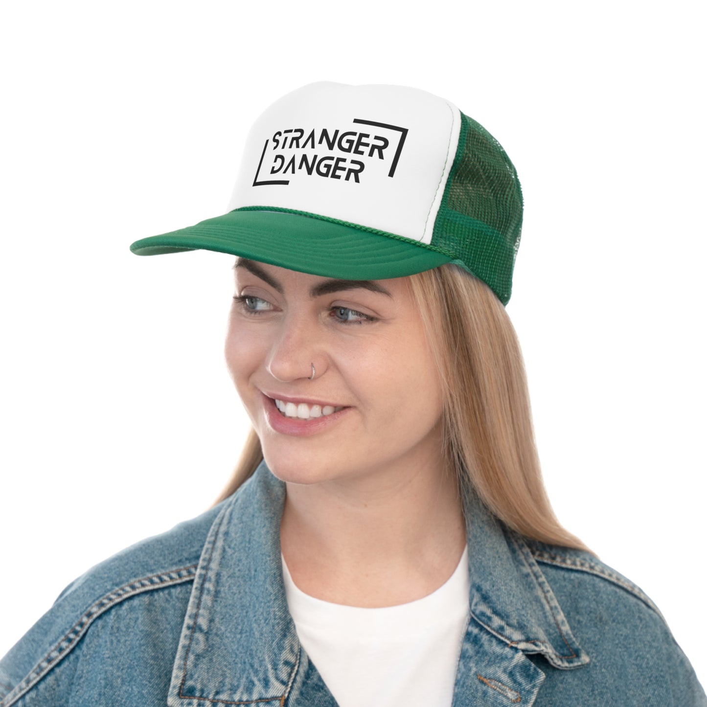 Stranger Danger Trucker Caps