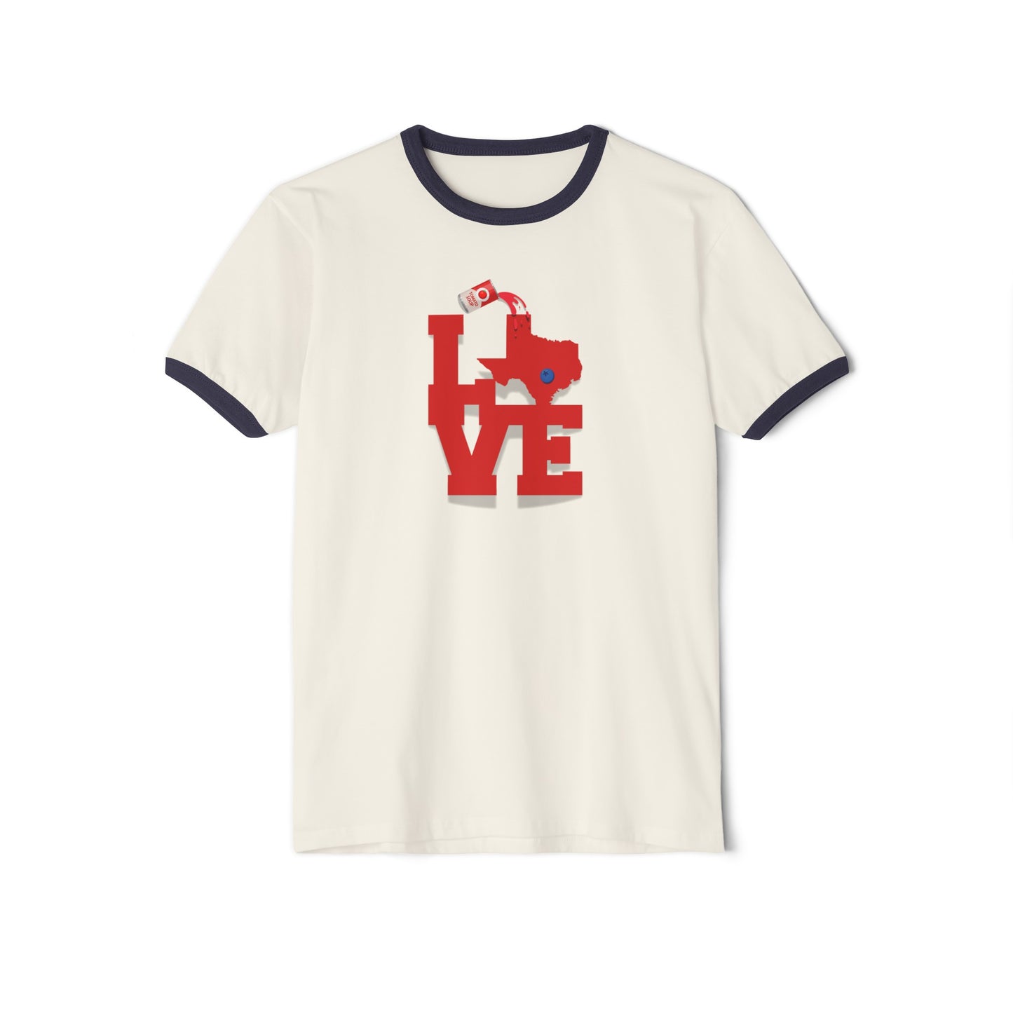 Love Austin Texas Unisex Cotton T-Shirt