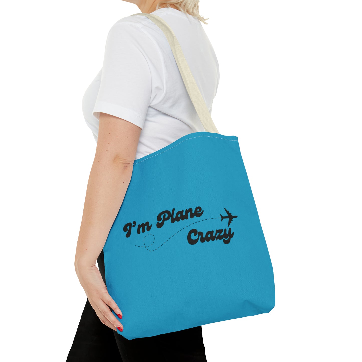 I'm Plane Crazy Carry on Travel Tote Bag (AOP)