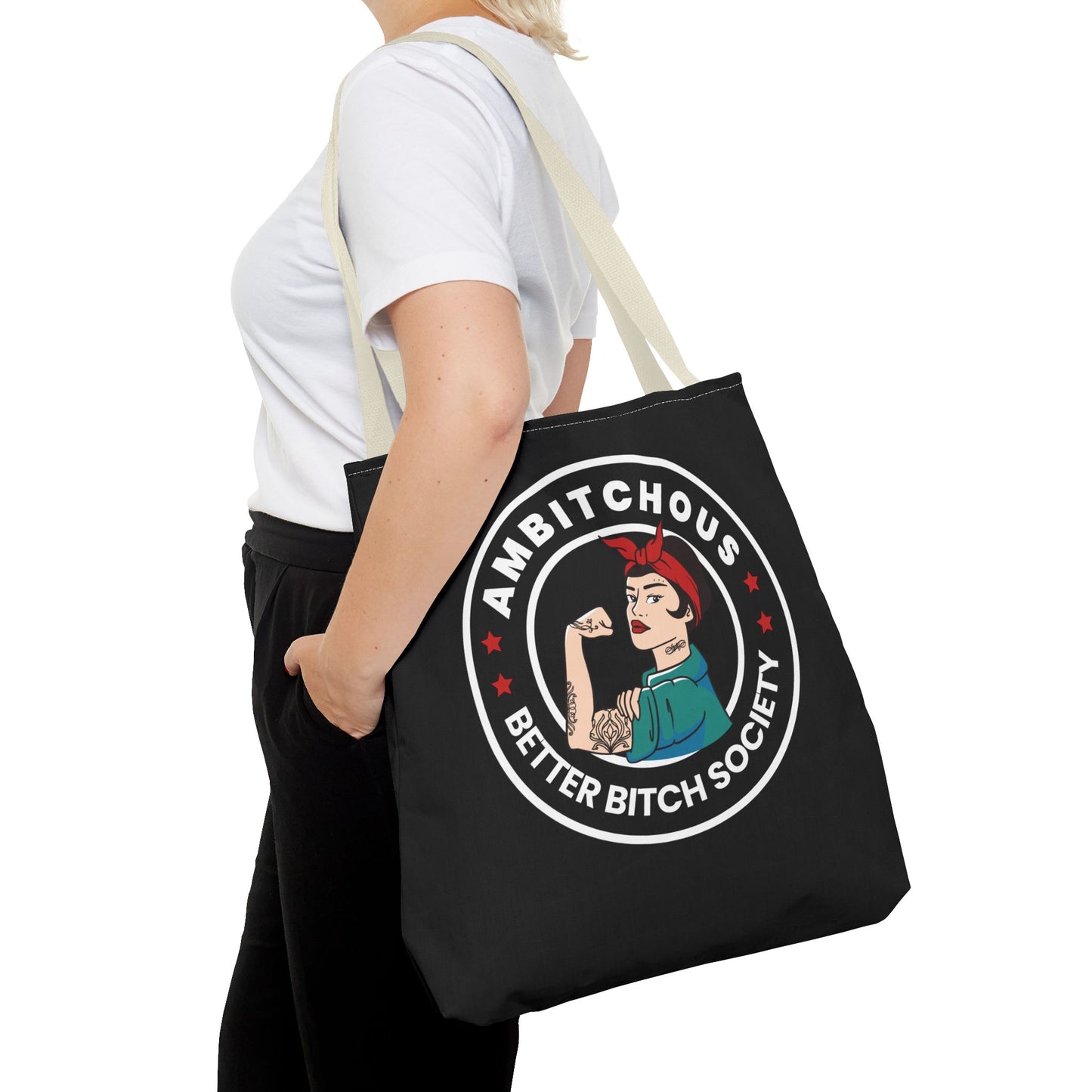 Ambitchous Tote Bag, for the Better Bitch Society