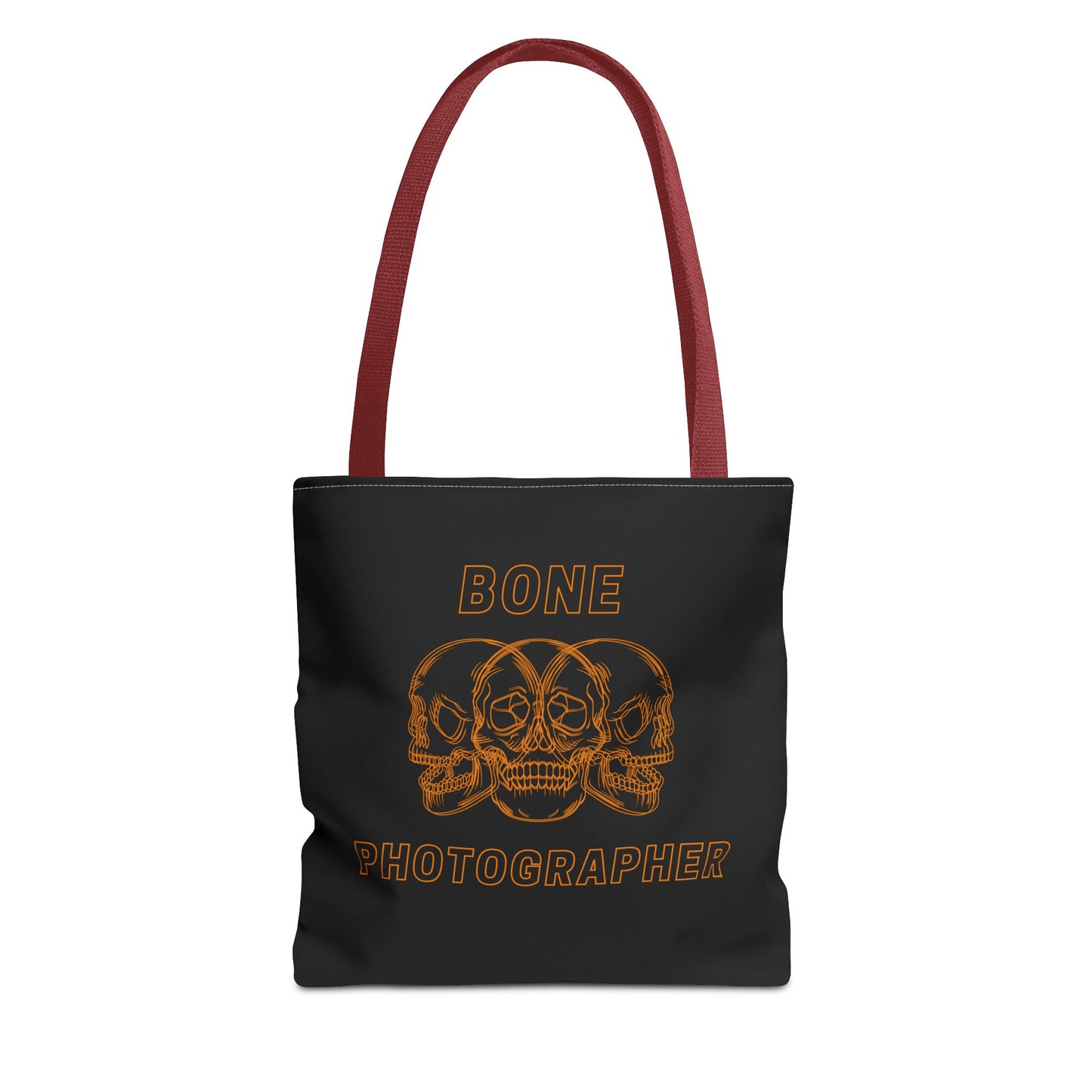 Bone Photographer Black Tote Bag