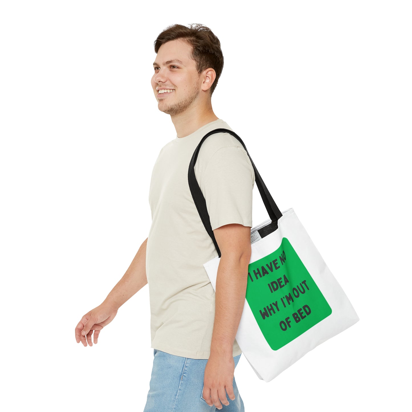 I Have No Idea Why I'm Out Of Bed Carry On Travel Tote Bag (AOP)