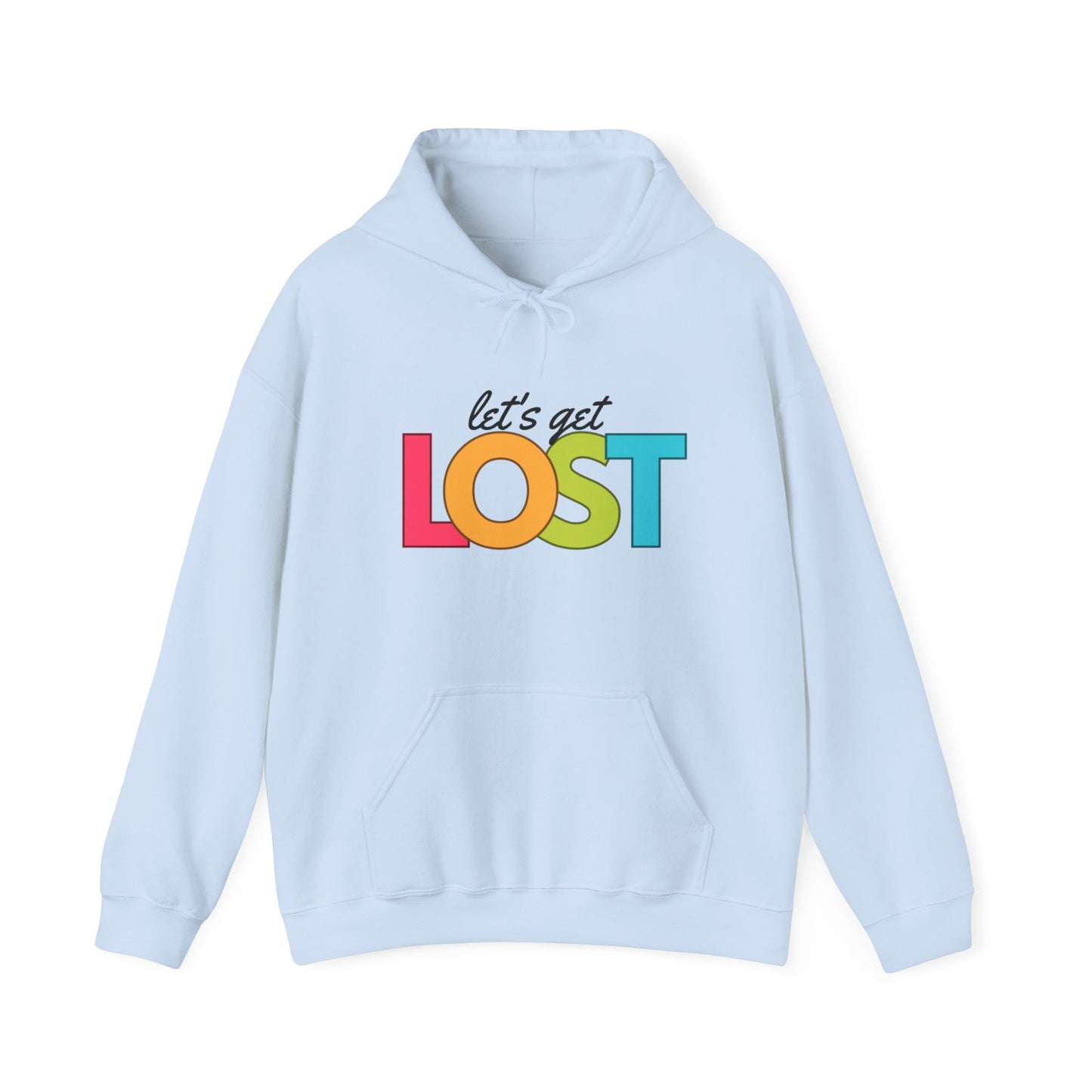 Let's Get Lost Unisex Heavy Blend™ Hooded Sweatshirt