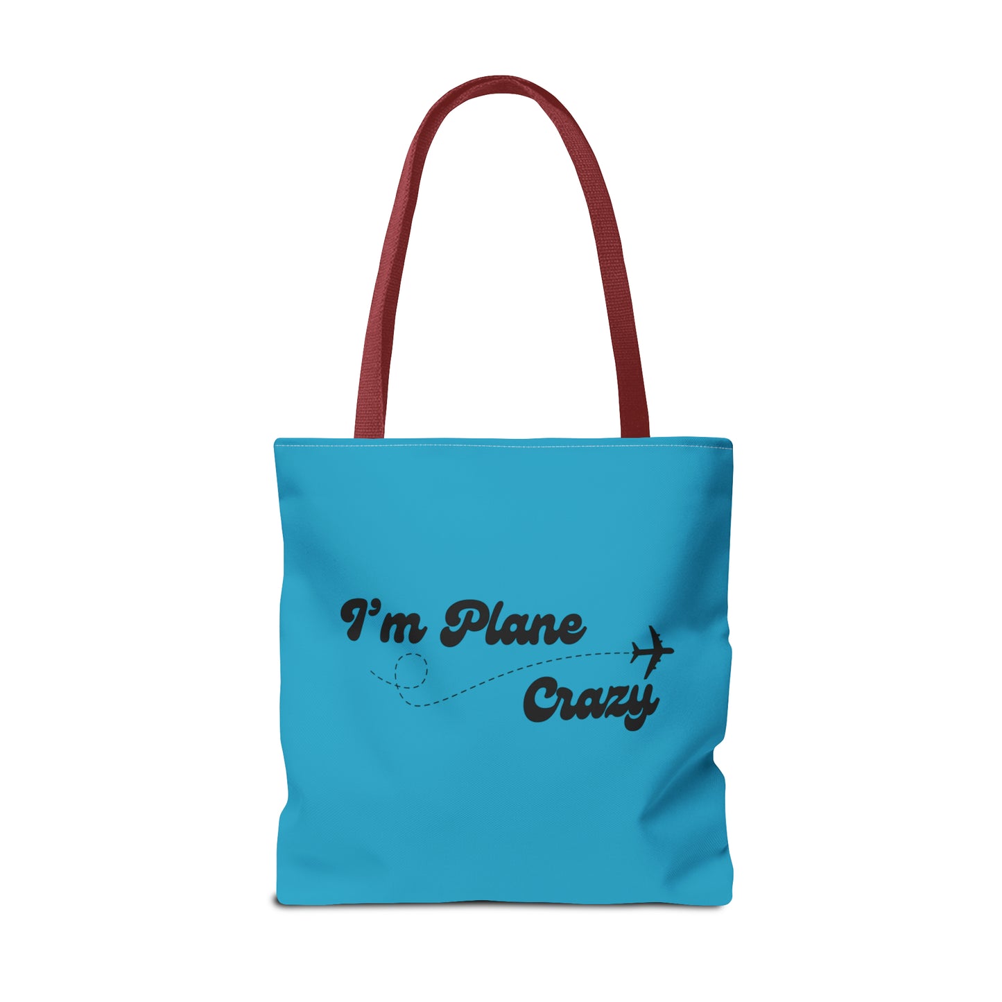 I'm Plane Crazy Carry on Travel Tote Bag (AOP)