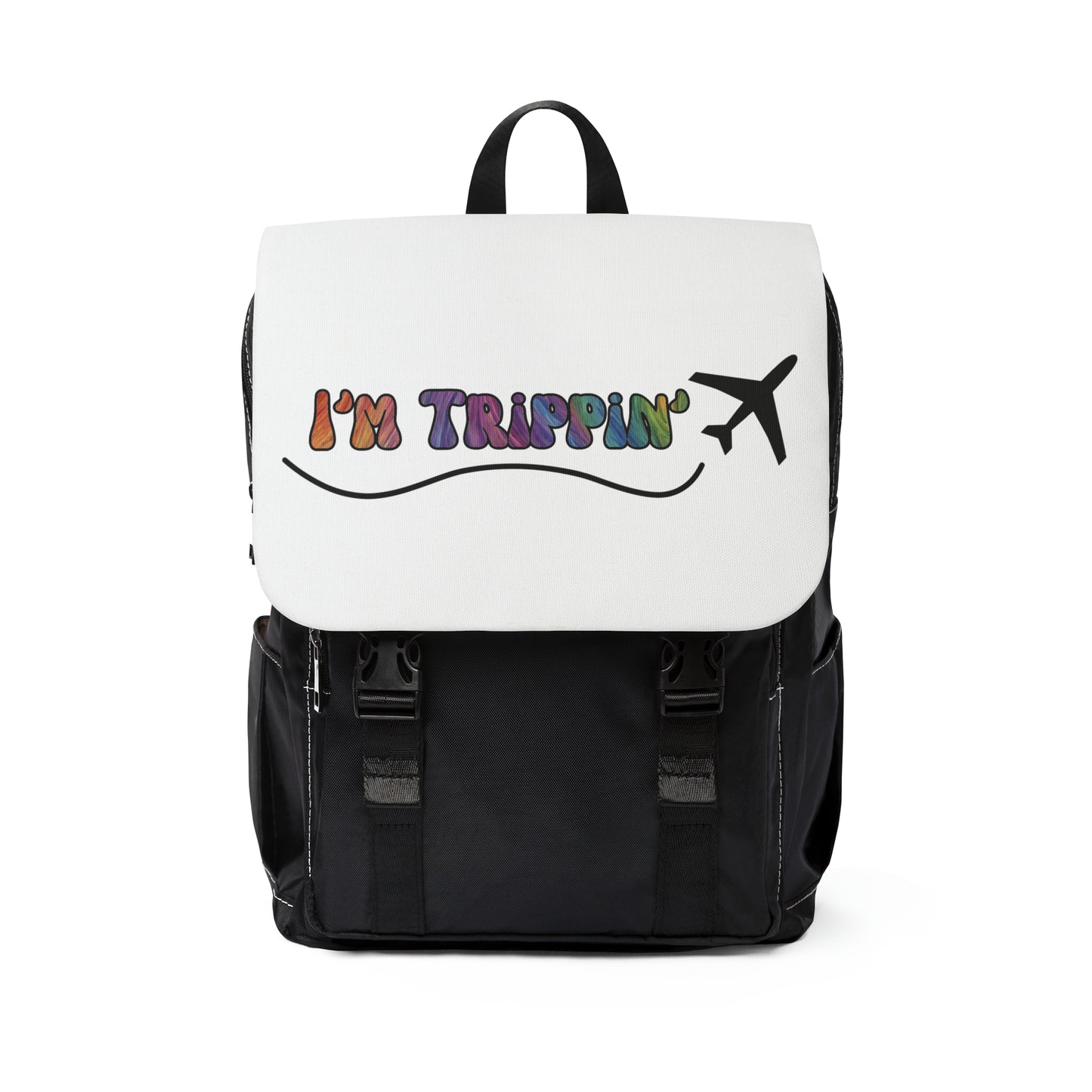 I'm Trippin' Carry On Travel Unisex Casual Shoulder Backpack