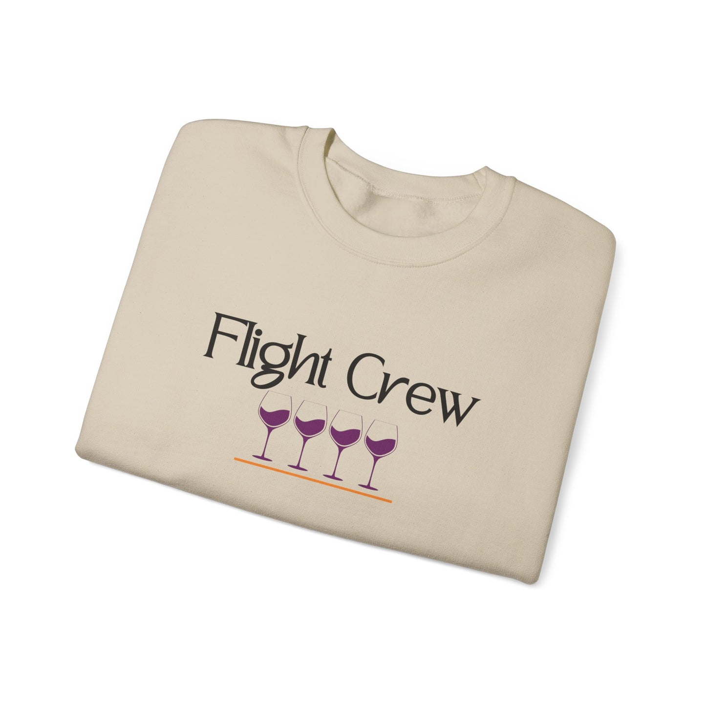 Flight Crew Travel Unisex Heavy Blend™ Crewneck Sweatshirt