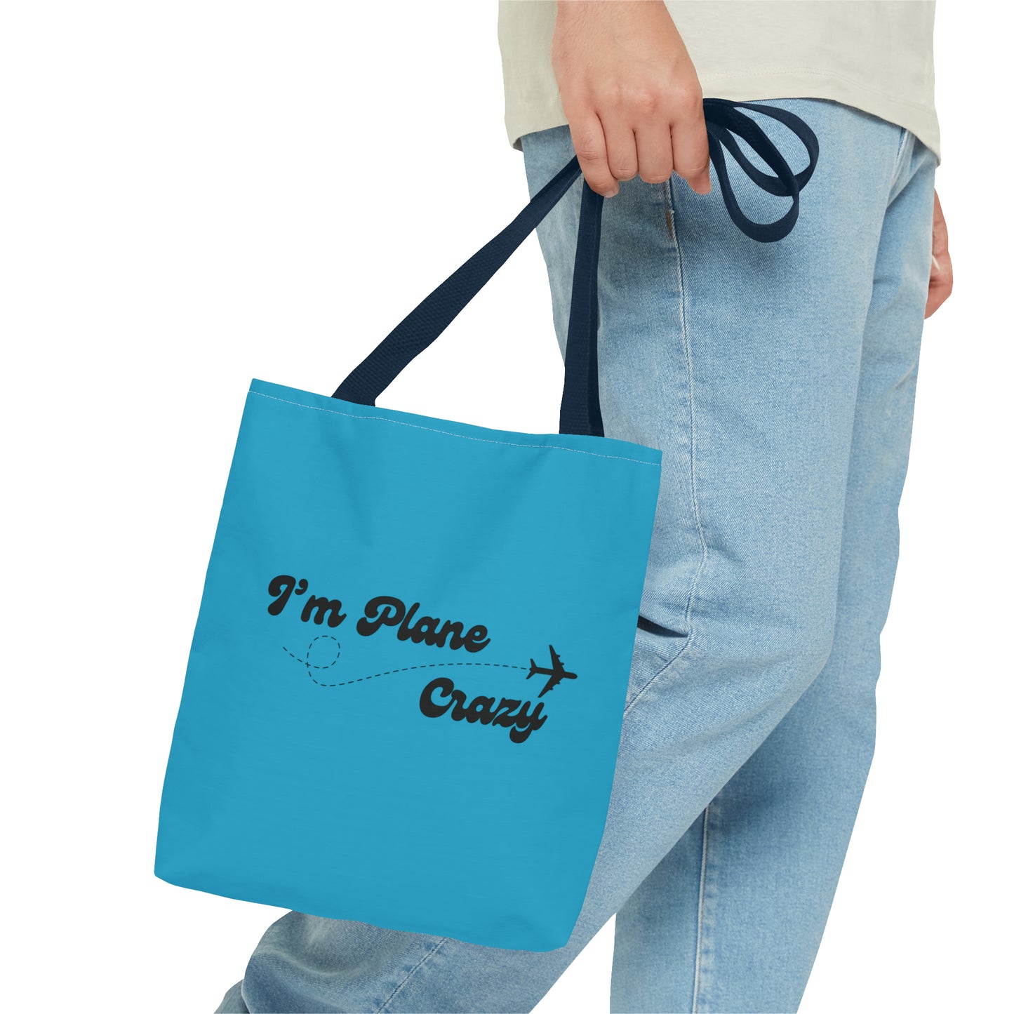 I'm Plane Crazy Carry on Travel Tote Bag (AOP)