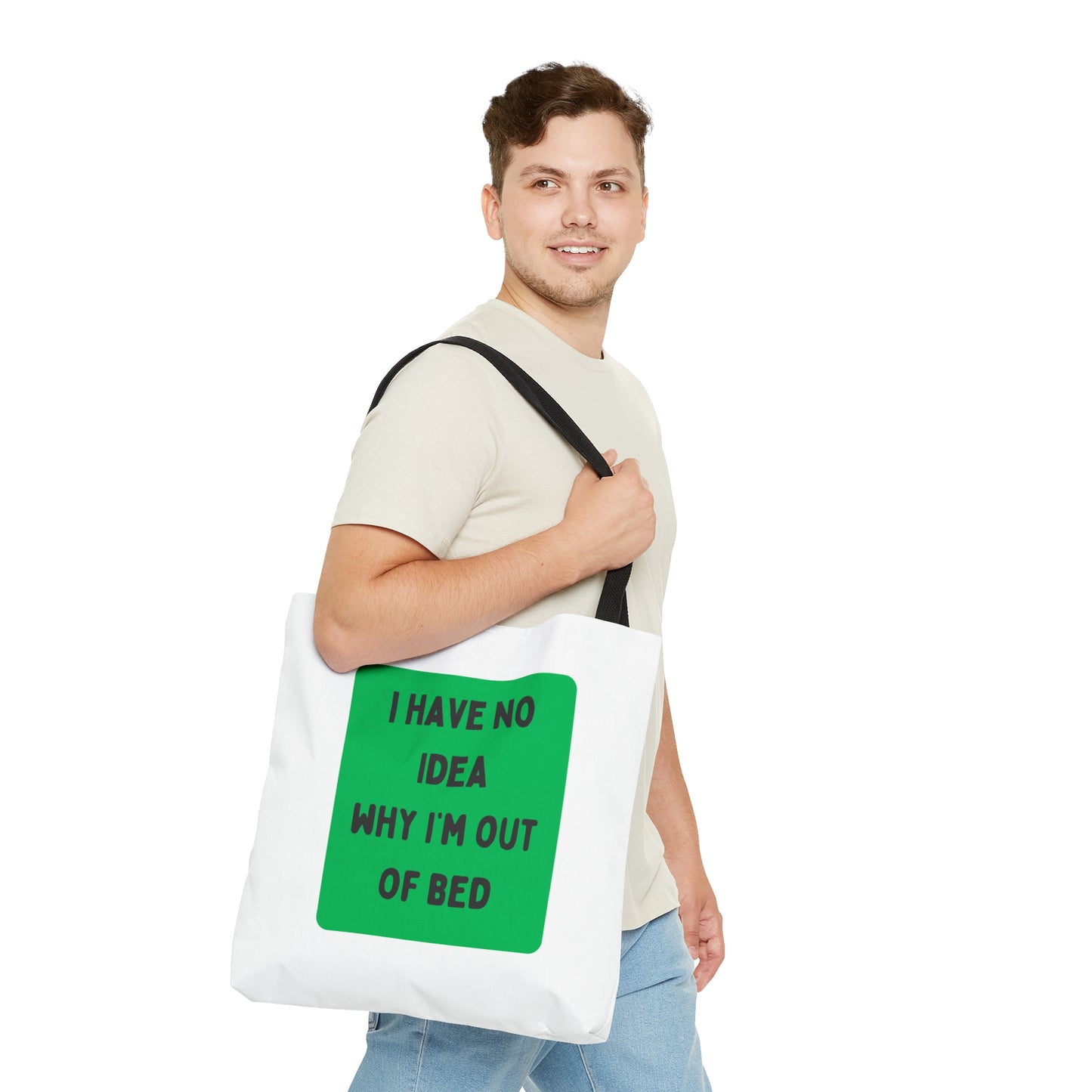 I Have No Idea Why I'm Out Of Bed Carry On Travel Tote Bag (AOP)