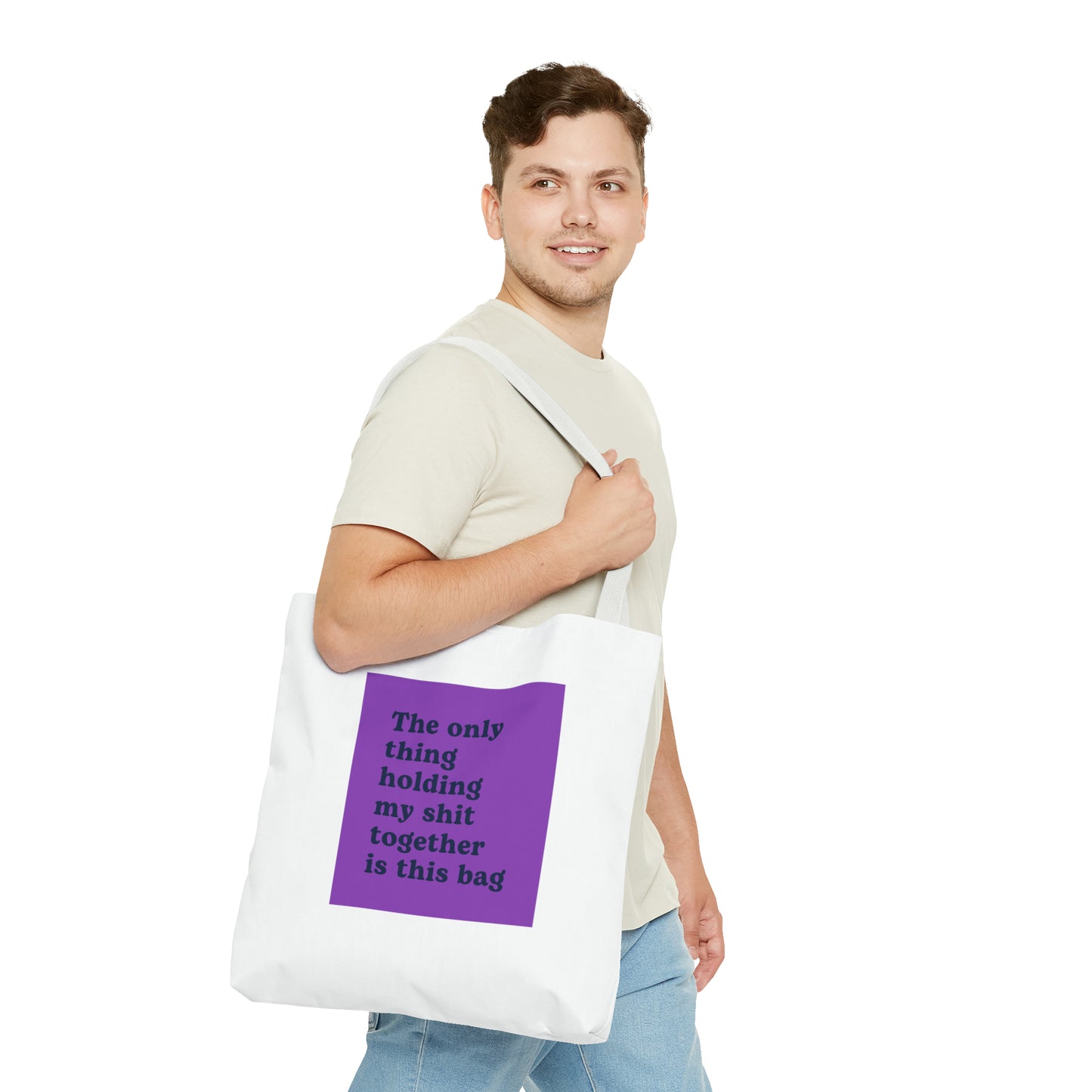 The Only Thing Holding My Shit Together Is This Bag Carry On Travel Tote Bag (AOP)