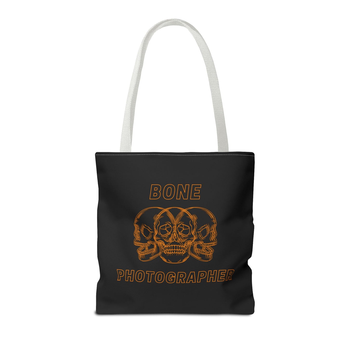 Bone Photographer Black Tote Bag