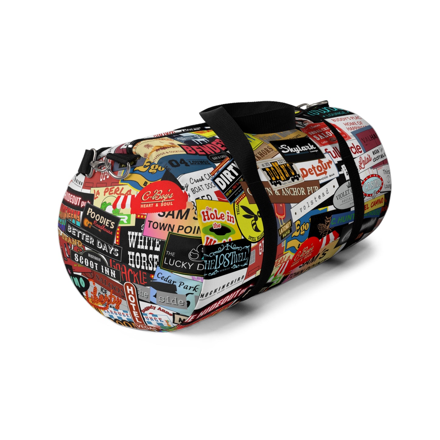 Austin Dive Bars Duffel Bag