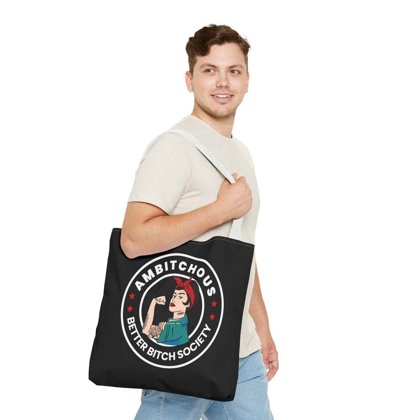 Ambitchous Tote Bag, for the Better Bitch Society